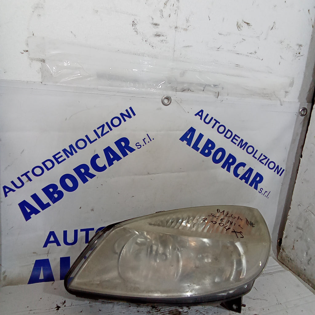 fanale faro anteriore sinistro renault megane anno 2004