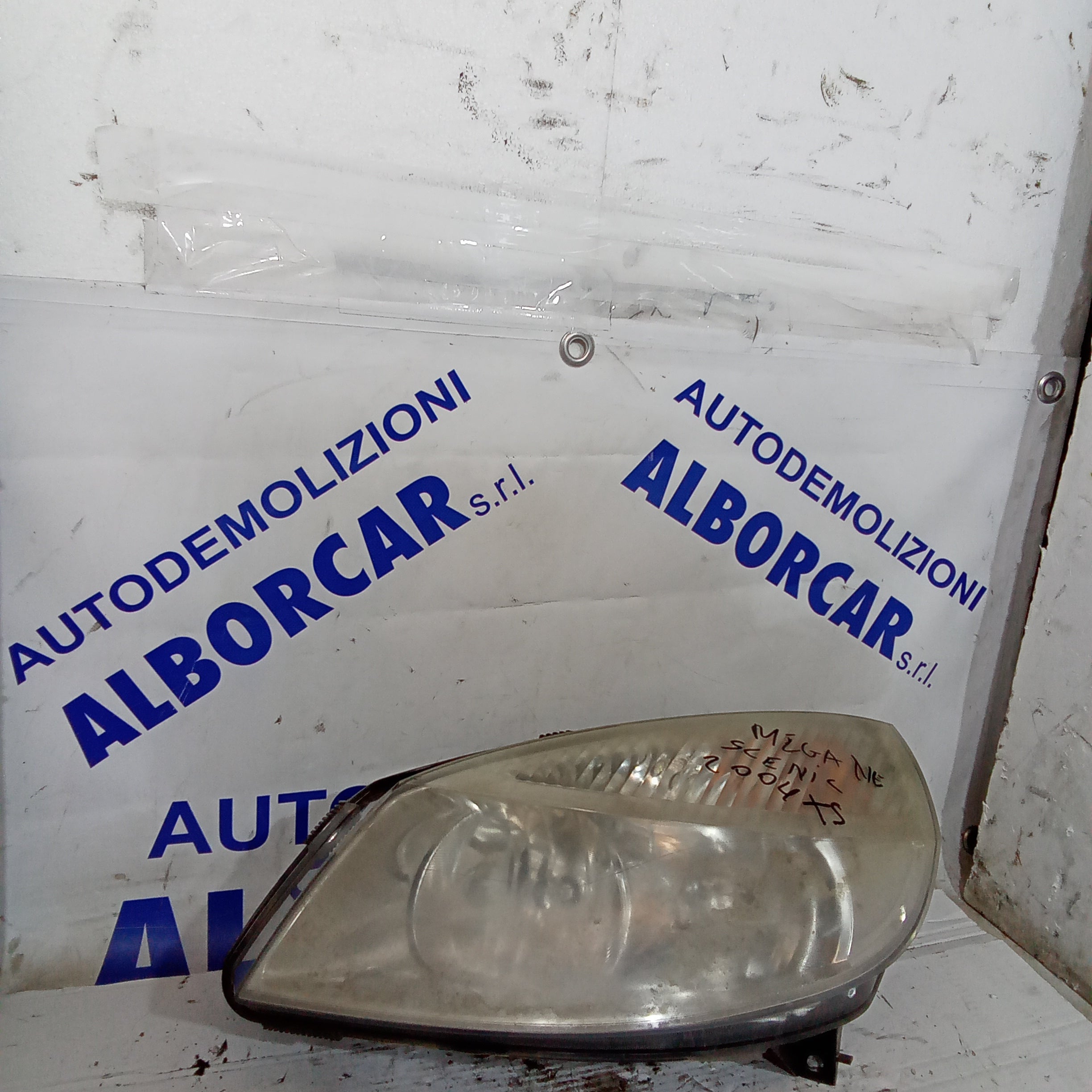 fanale faro anteriore sinistro renault megane anno 2004