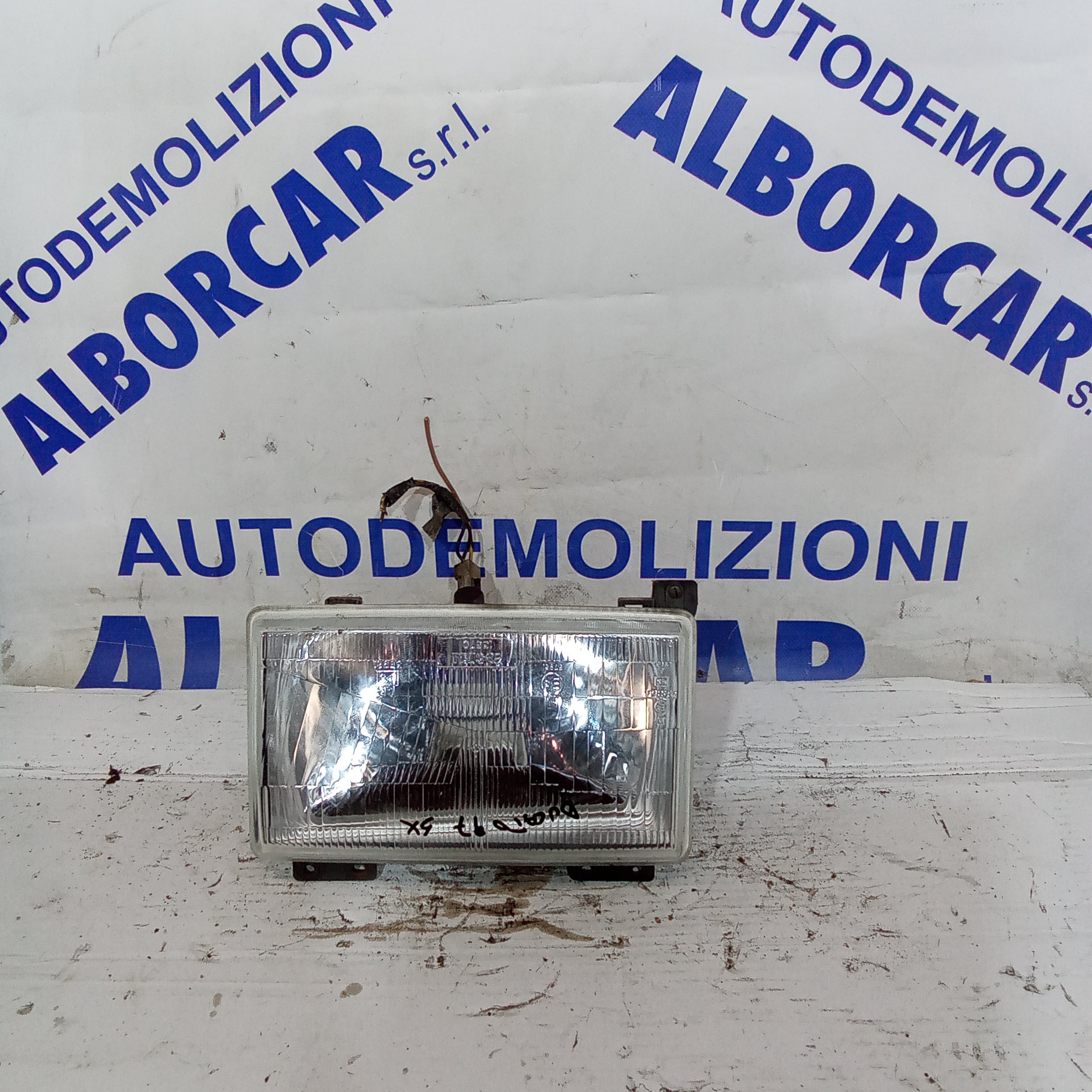 left front headlight fiat ducato year 1997