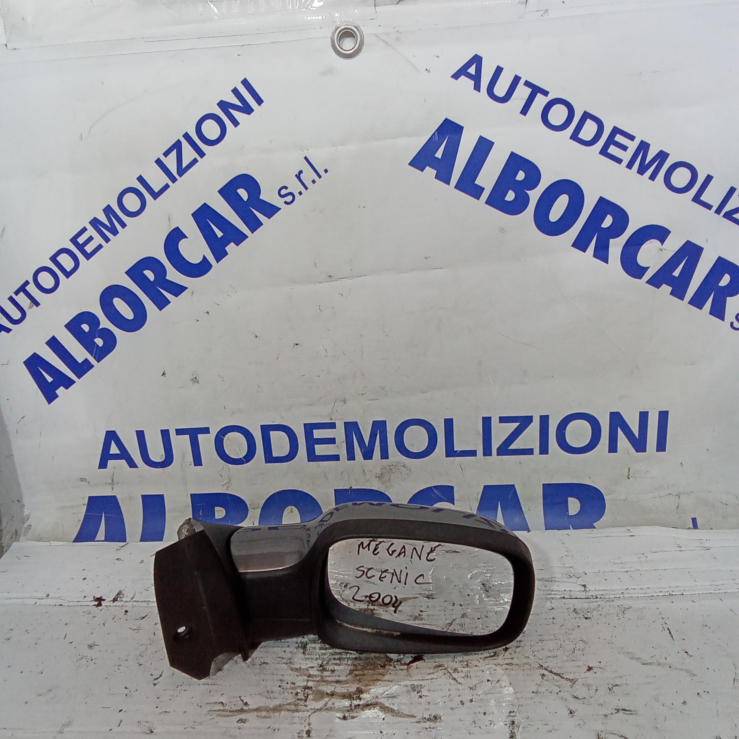 right rearview mirror Renault Megane year 2004