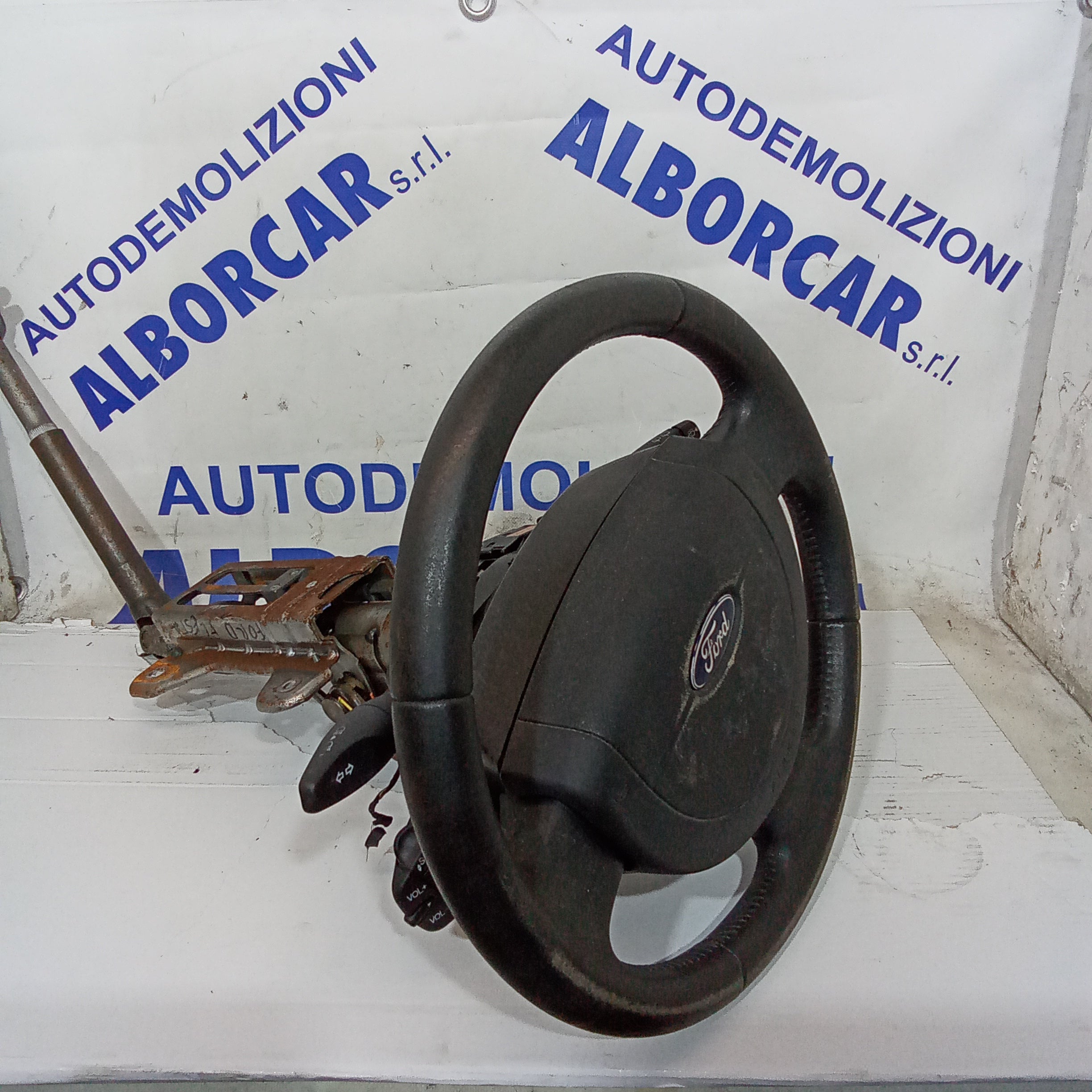 Complete steering column ford fiesta petrol year 2002 code C7Y2C