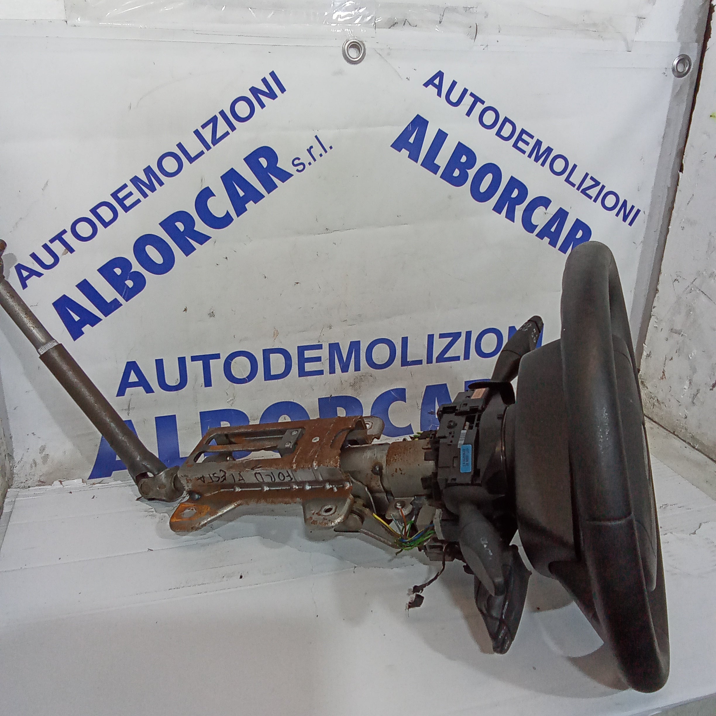 Complete steering column ford fiesta petrol year 2002 code C7Y2C