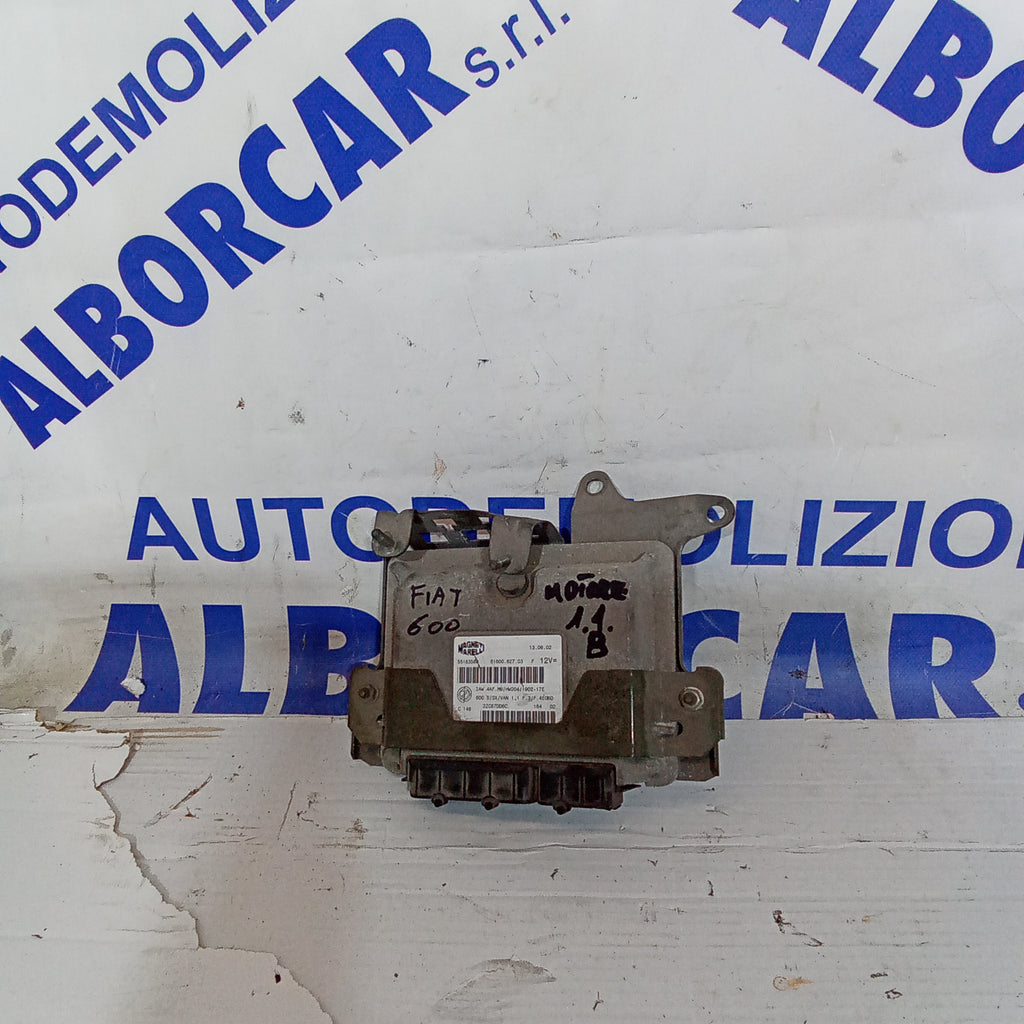 Fiat 600 1.1 petrol engine control unit part number 6160062703
