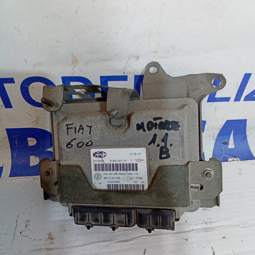 unidad de control del motor Fiat 600 1.1 gasolina código 6160062703