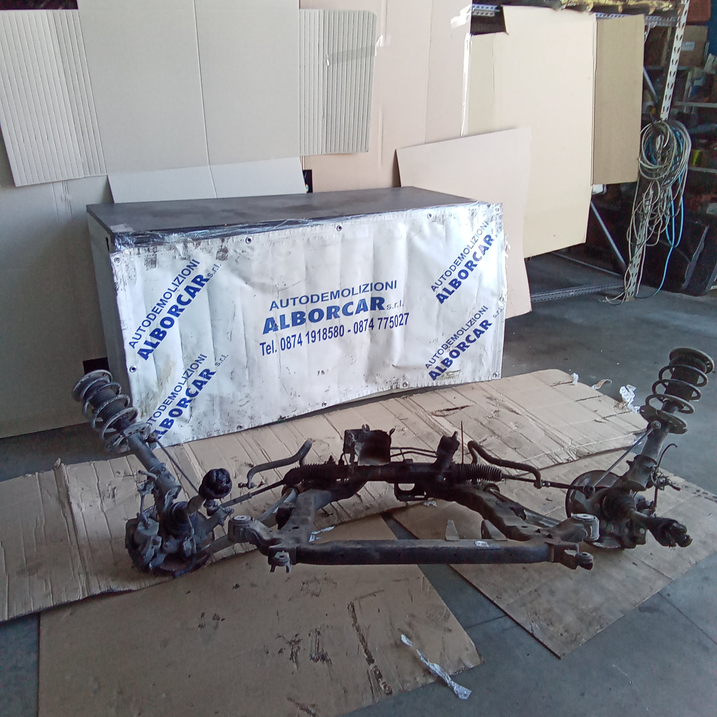 front axle beam (complete) Fiat Croma 1.9 MJT year 2006