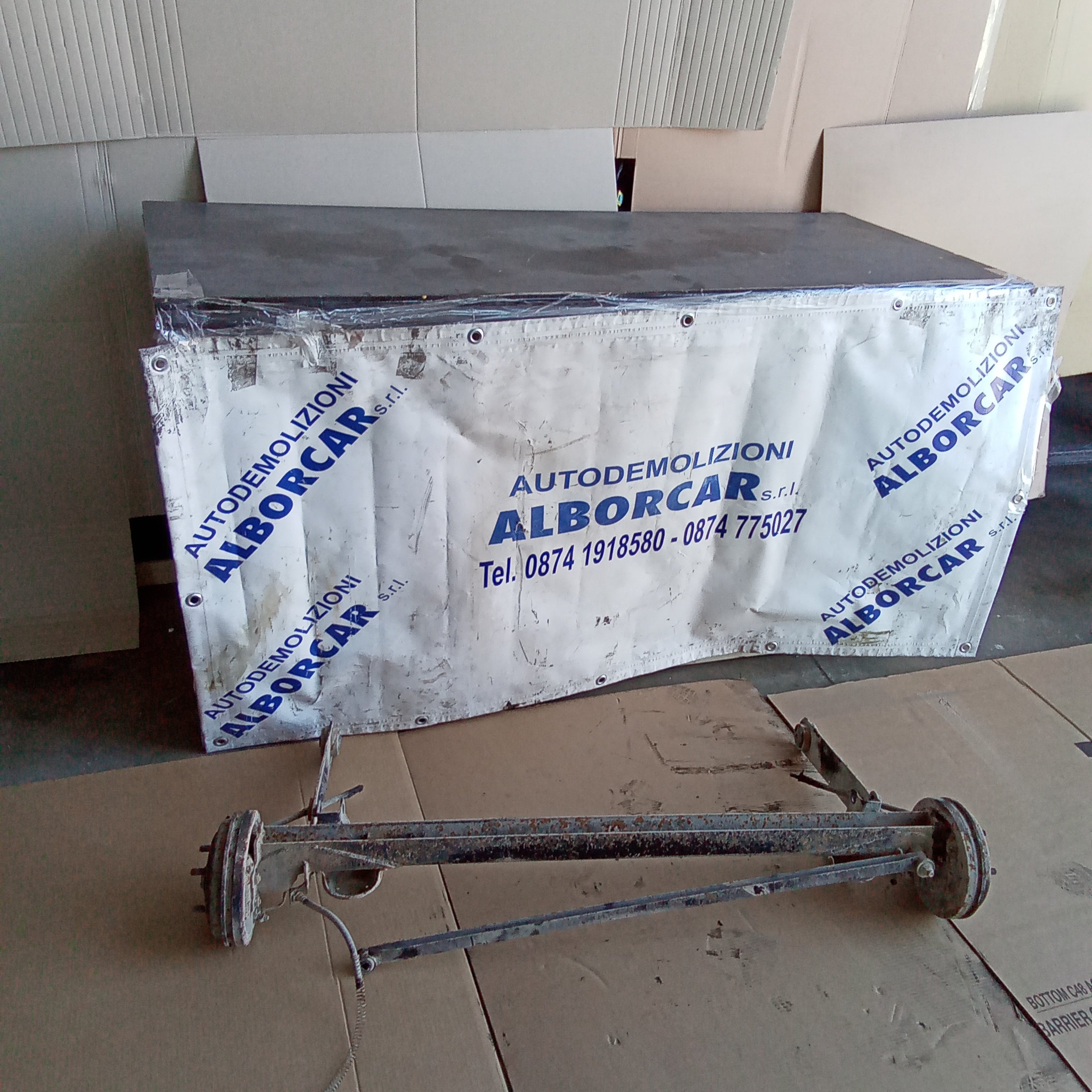 eje trasero (completo) Hyundai Atos 1.0 gasolina año 2000