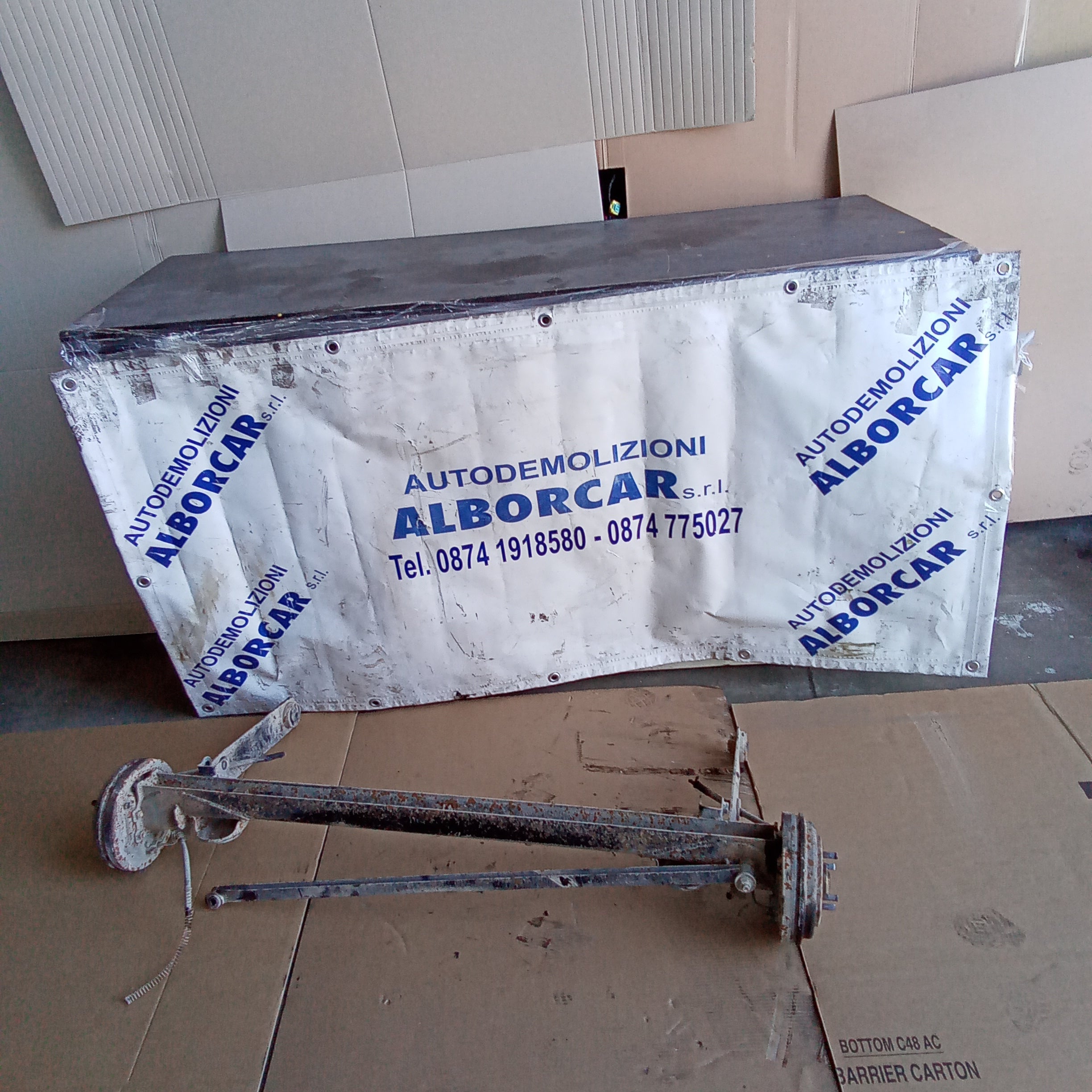 eje trasero (completo) Hyundai Atos 1.0 gasolina año 2000