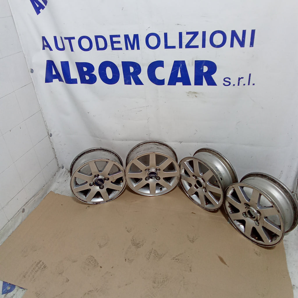 4 cerchi in lega 14 pollici 4 fori  ford Ka anno 2000