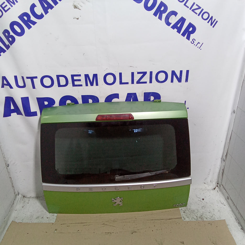 cofano baule posteriore peugeot 1007 anno 2005