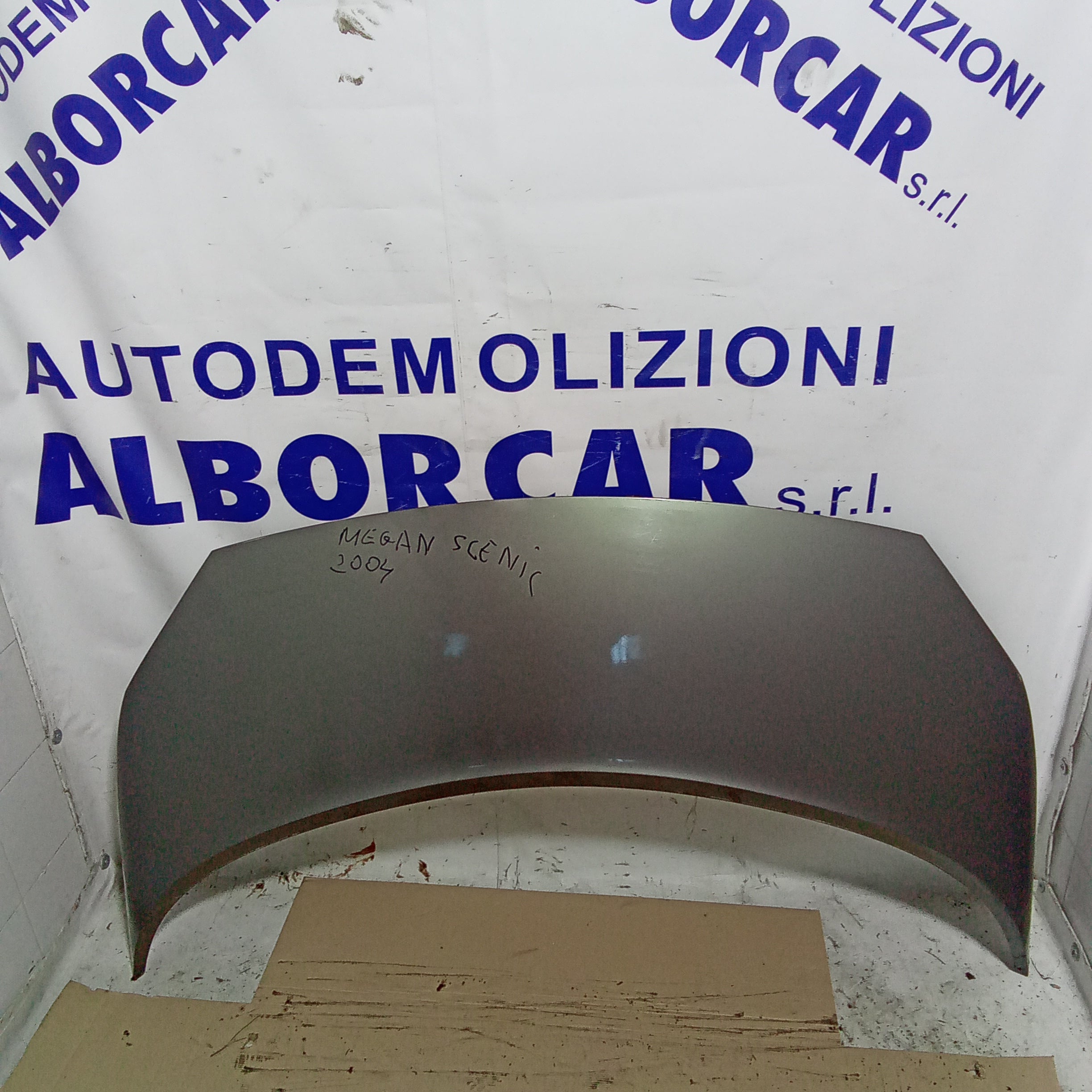 cofano motore anteriore renault megane scenic anno 2004