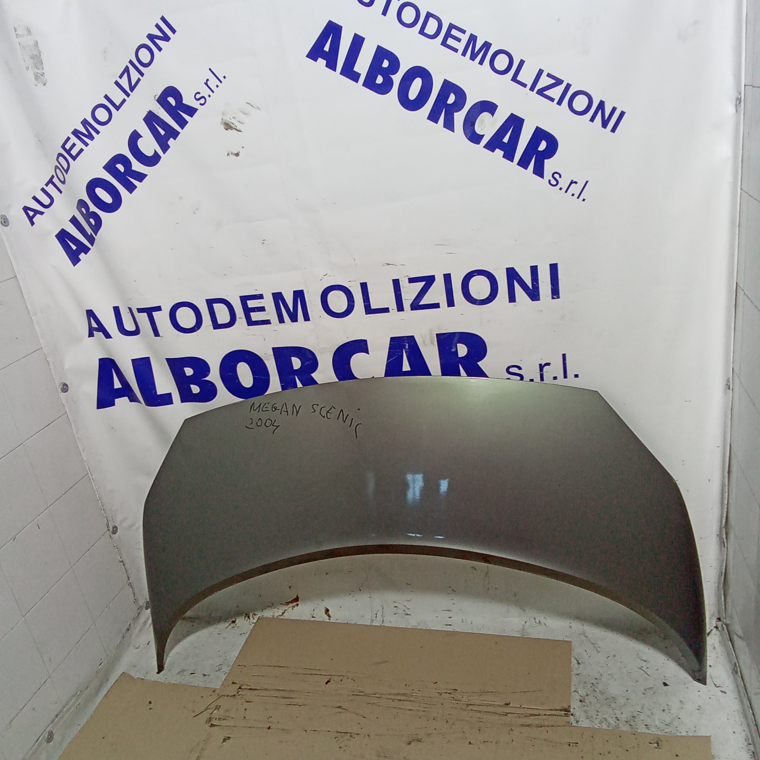 cofano motore anteriore renault megane scenic anno 2004
