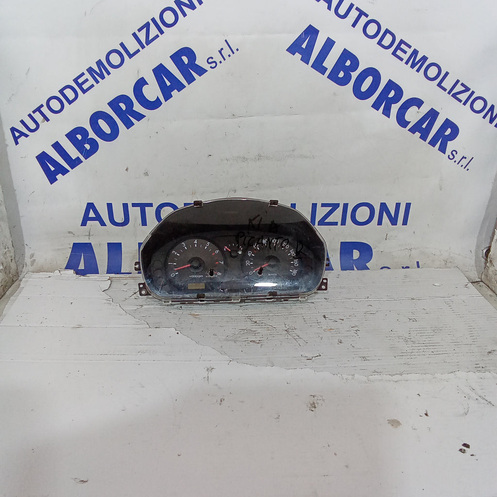 quadro strumenti contachilometri kia picanto 1.2 benzina anno 2004 codice M0394003