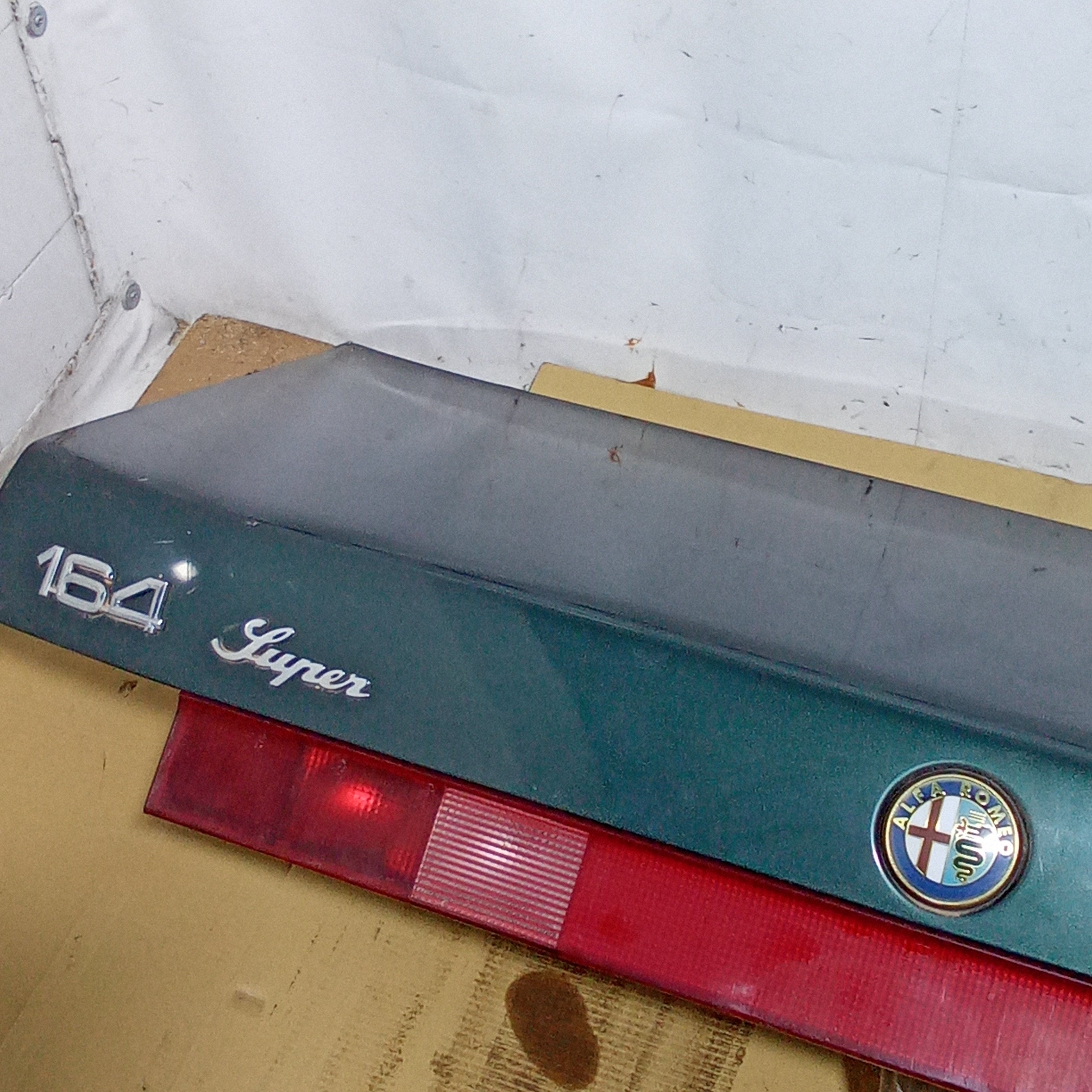 cofano baule posteriore alfa 164 TD anno 1994