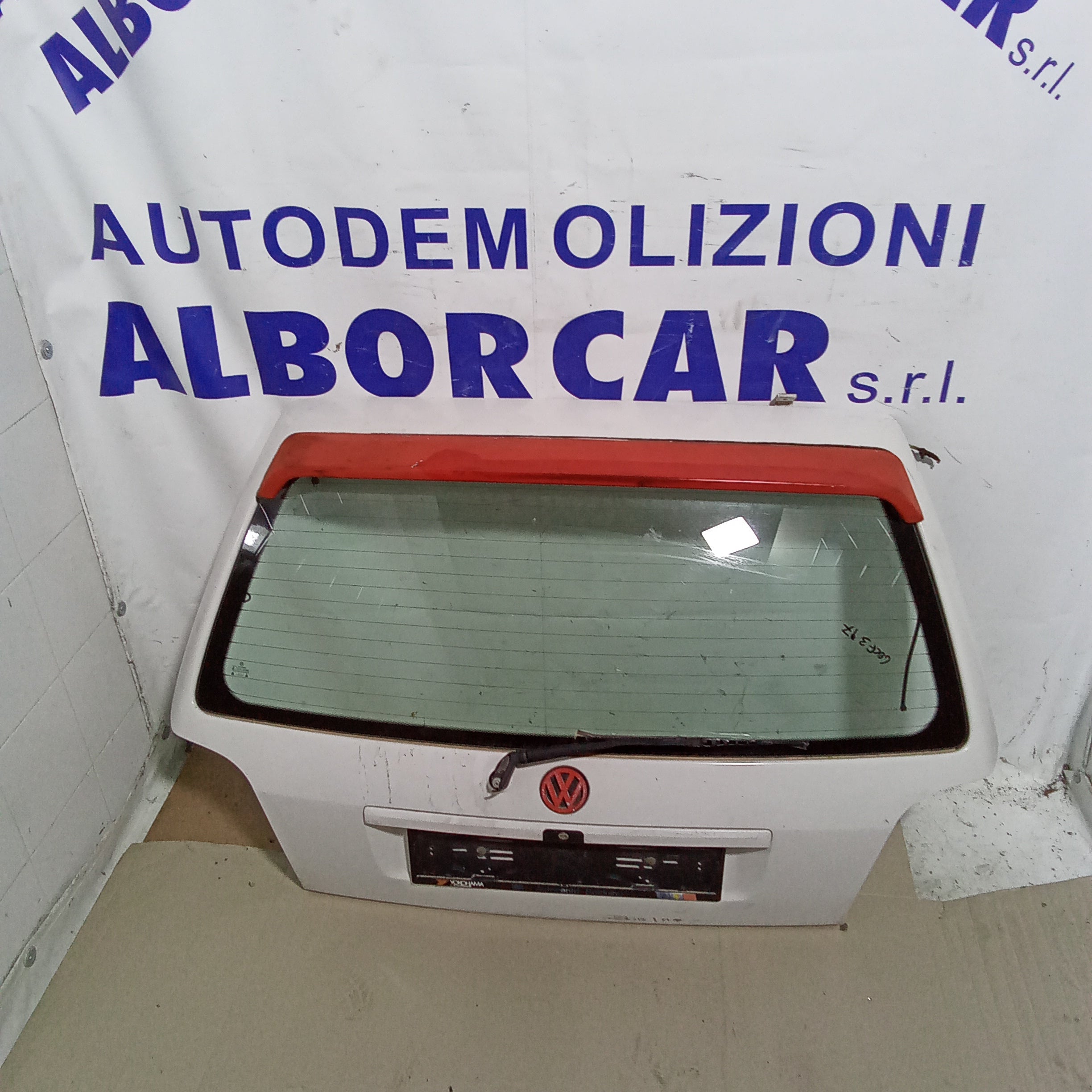 cofano baule posteriore volkswagen golf 3 anno 1997