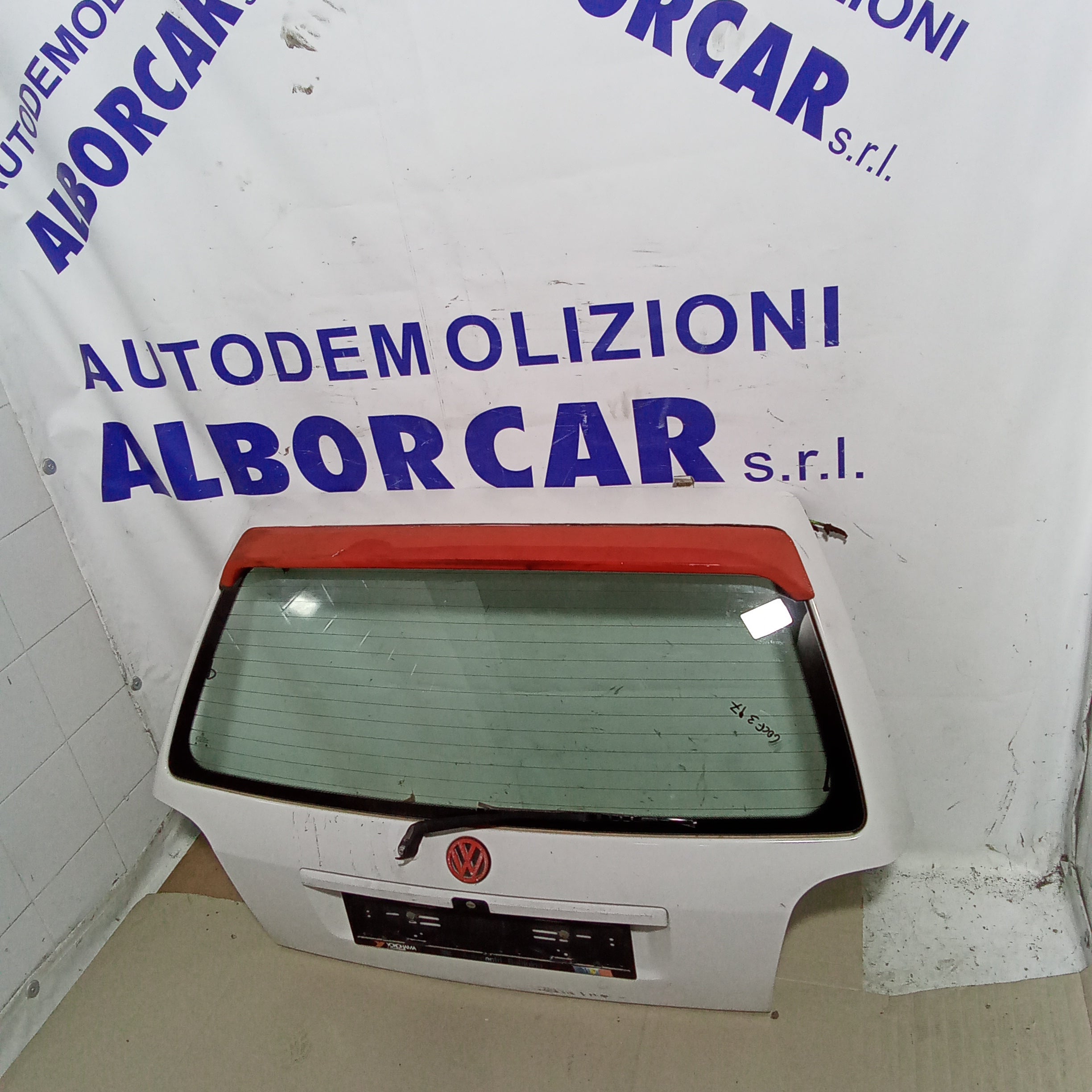 cofano baule posteriore volkswagen golf 3 anno 1997