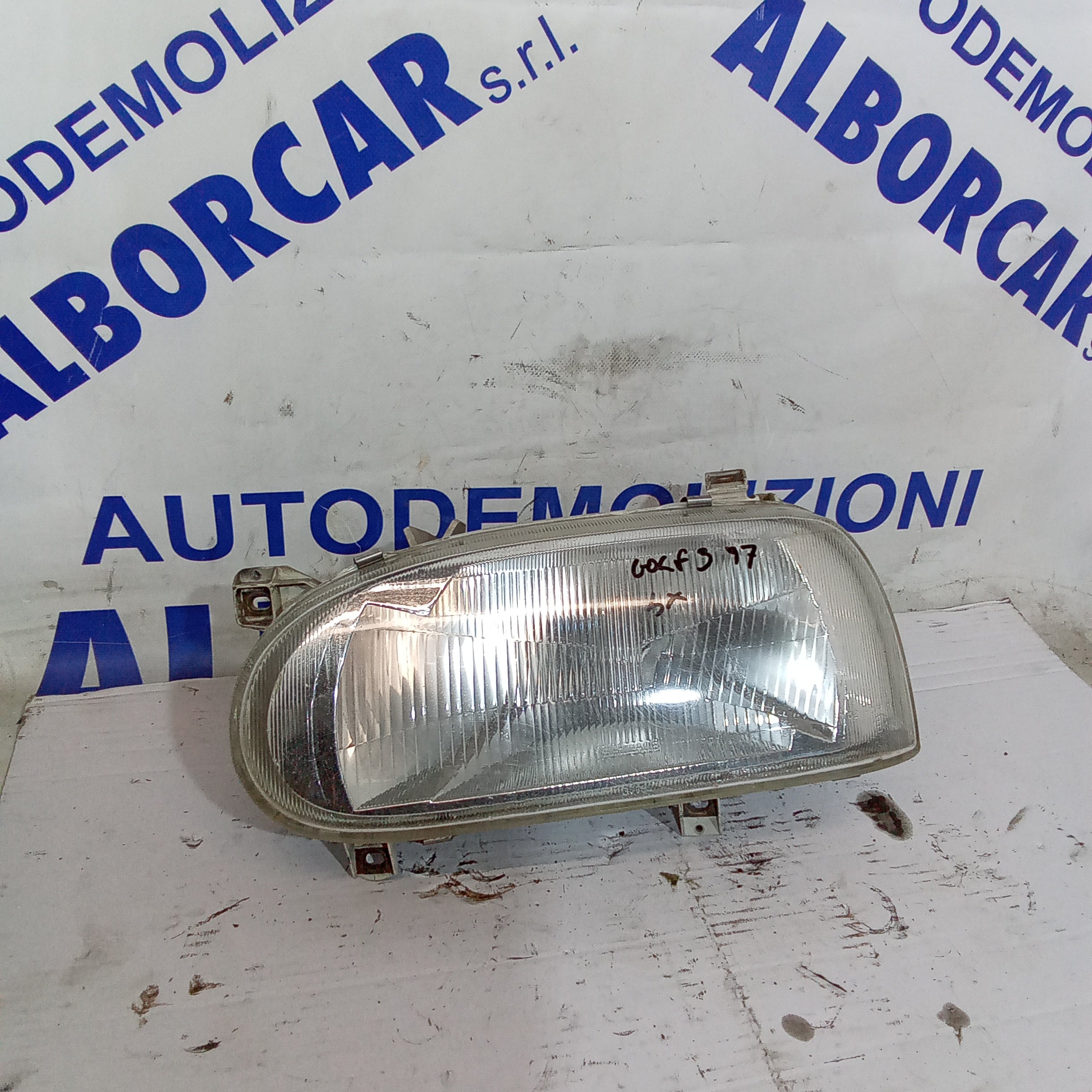 fanale faro anteriore sinistro volkswagen golf 3^serie anno 1991/1998