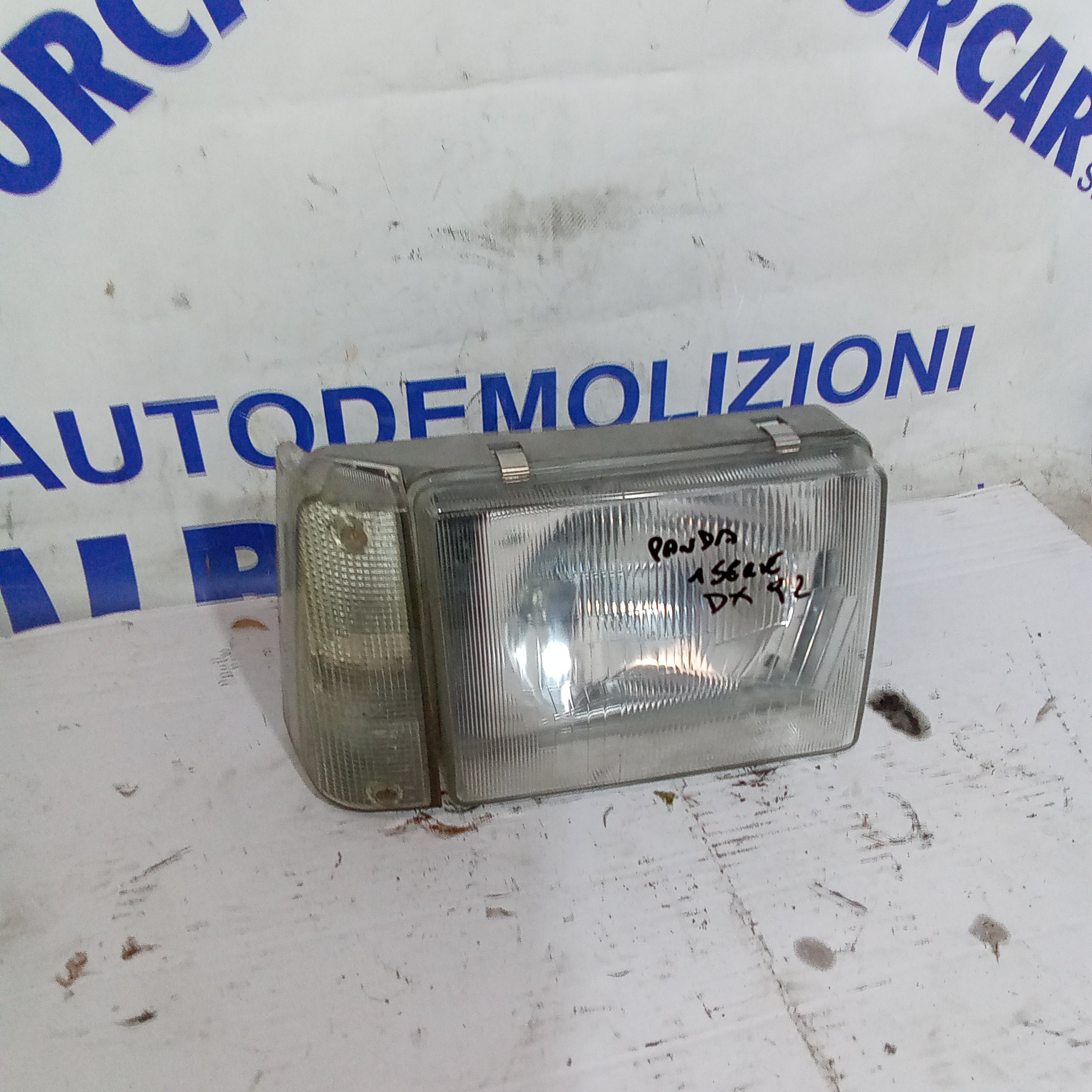 fanale faro anteriore destra fiat panda 1^serie anno 1992