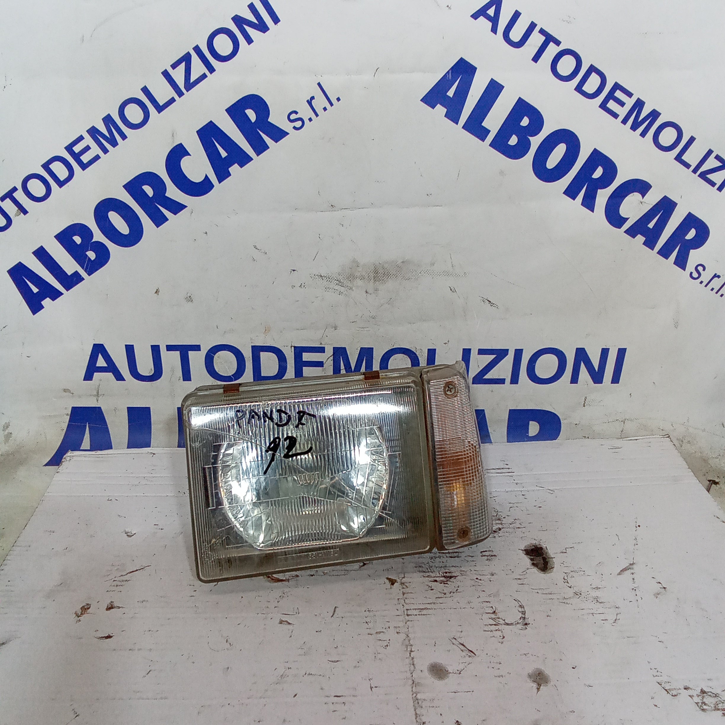 fanale faro anteriore sinistro fiat panda 1^serie anno 1992