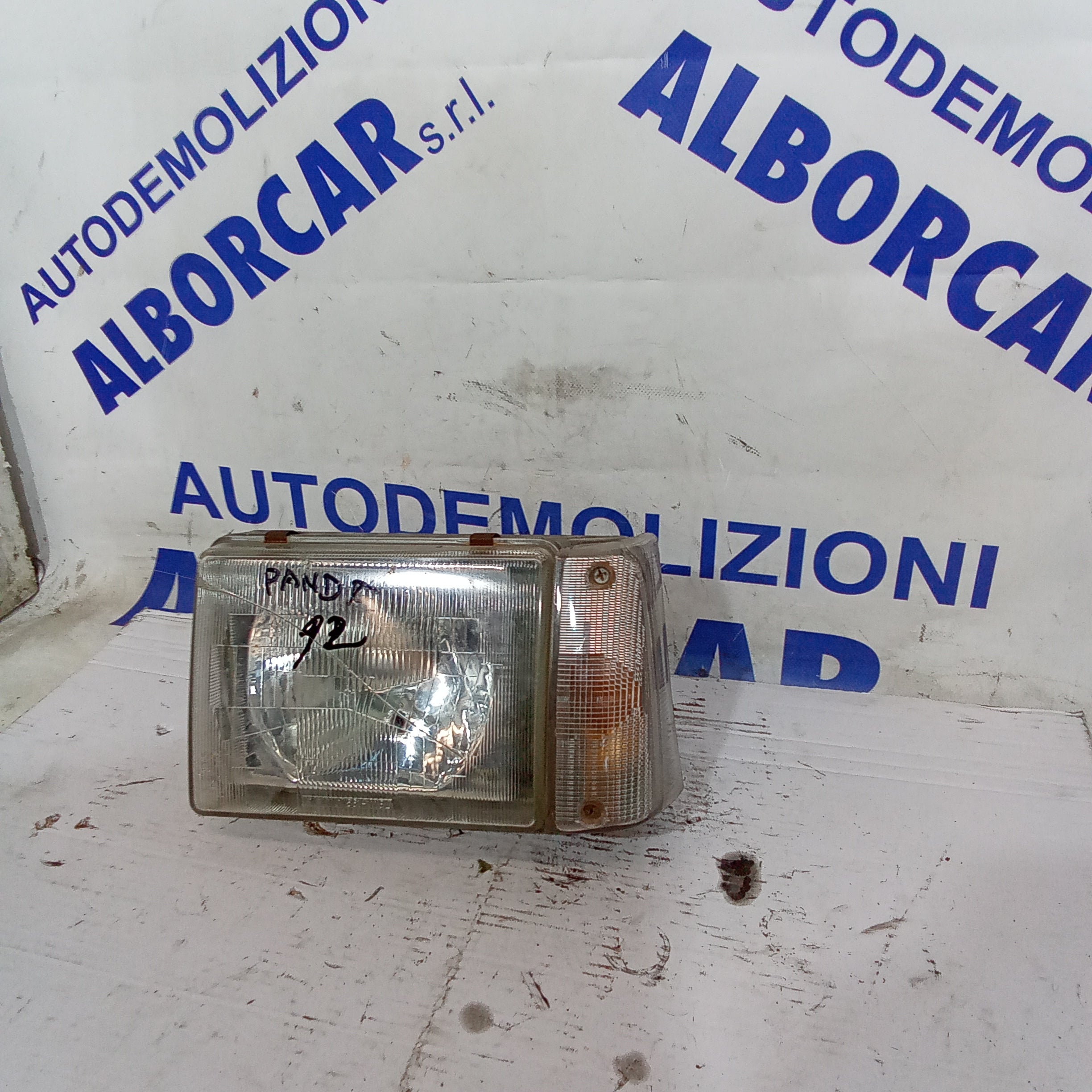 fanale faro anteriore sinistro fiat panda 1^serie anno 1992