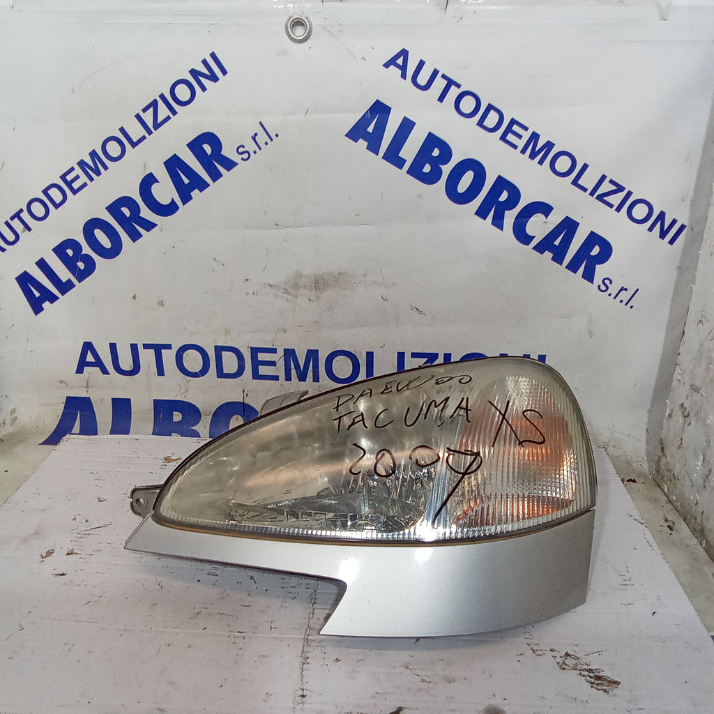 fanale faro anteriore sinistro daewoo tacuma anno 2001