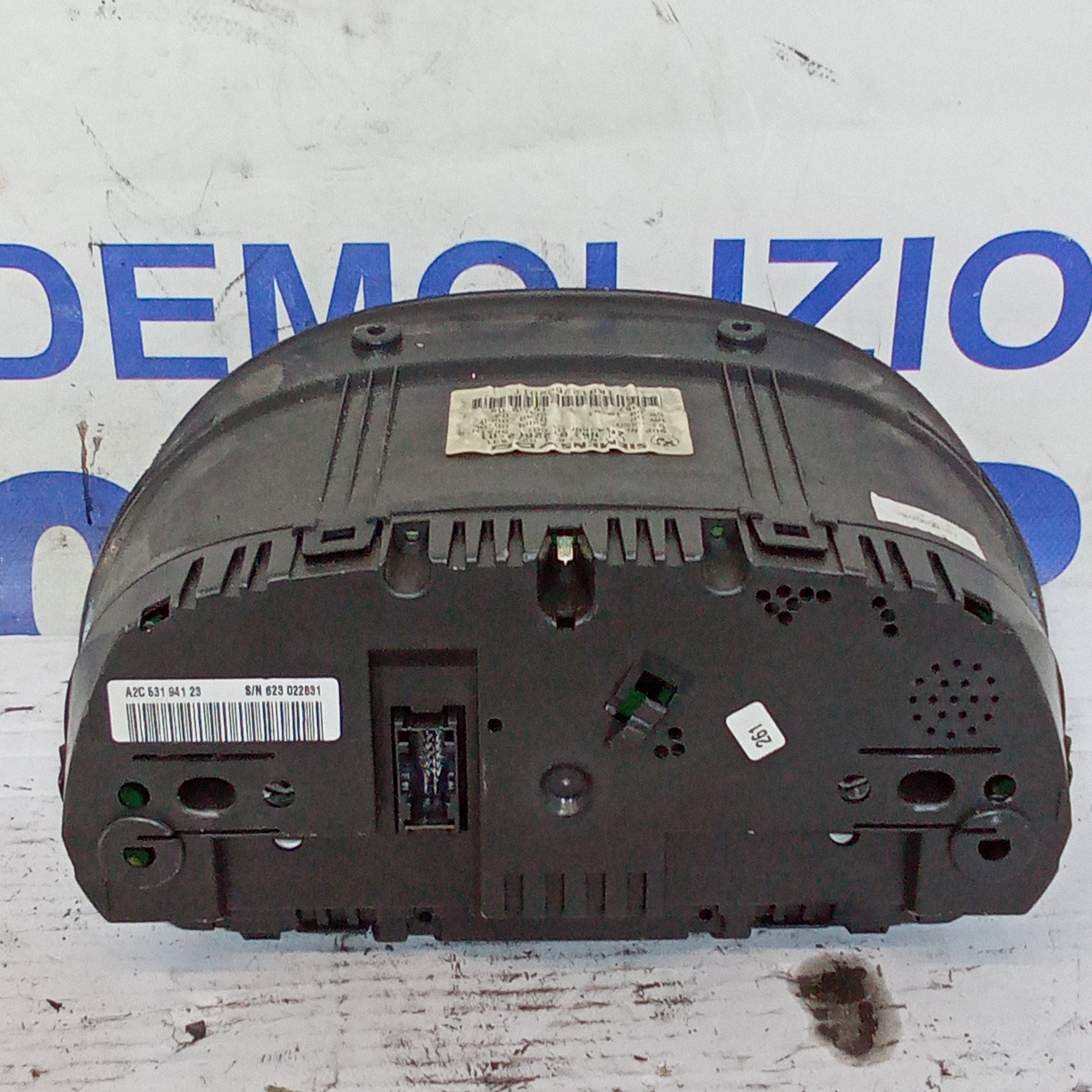 Cuadro de instrumentos cuentakilómetros BMW 320d año 2006 código 9141487-01/9166846-02/1025350-44