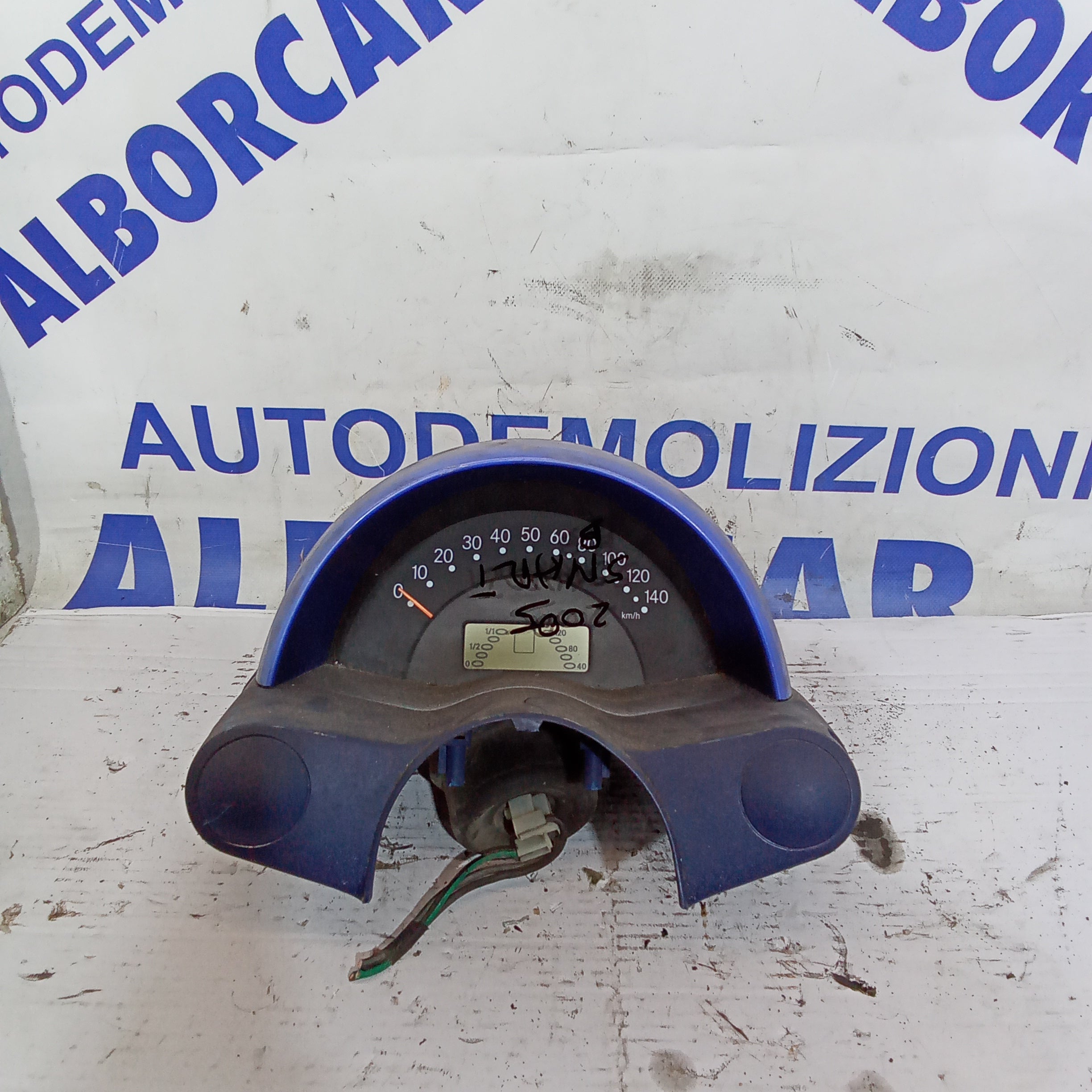 quadro strumenti contachilometri smart benzina anno 2005