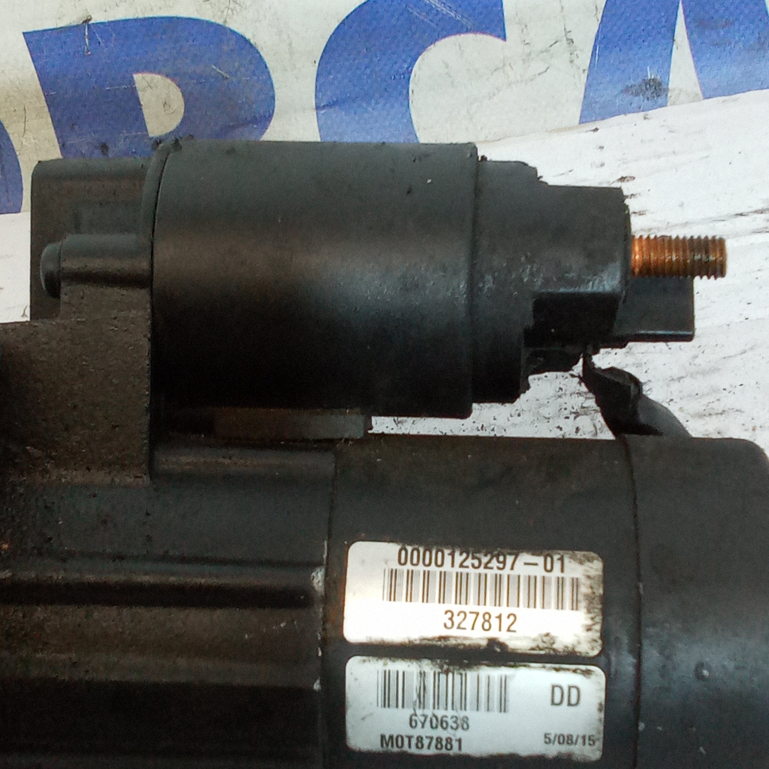 motor de arranque renault clio 1.5dci año 2005