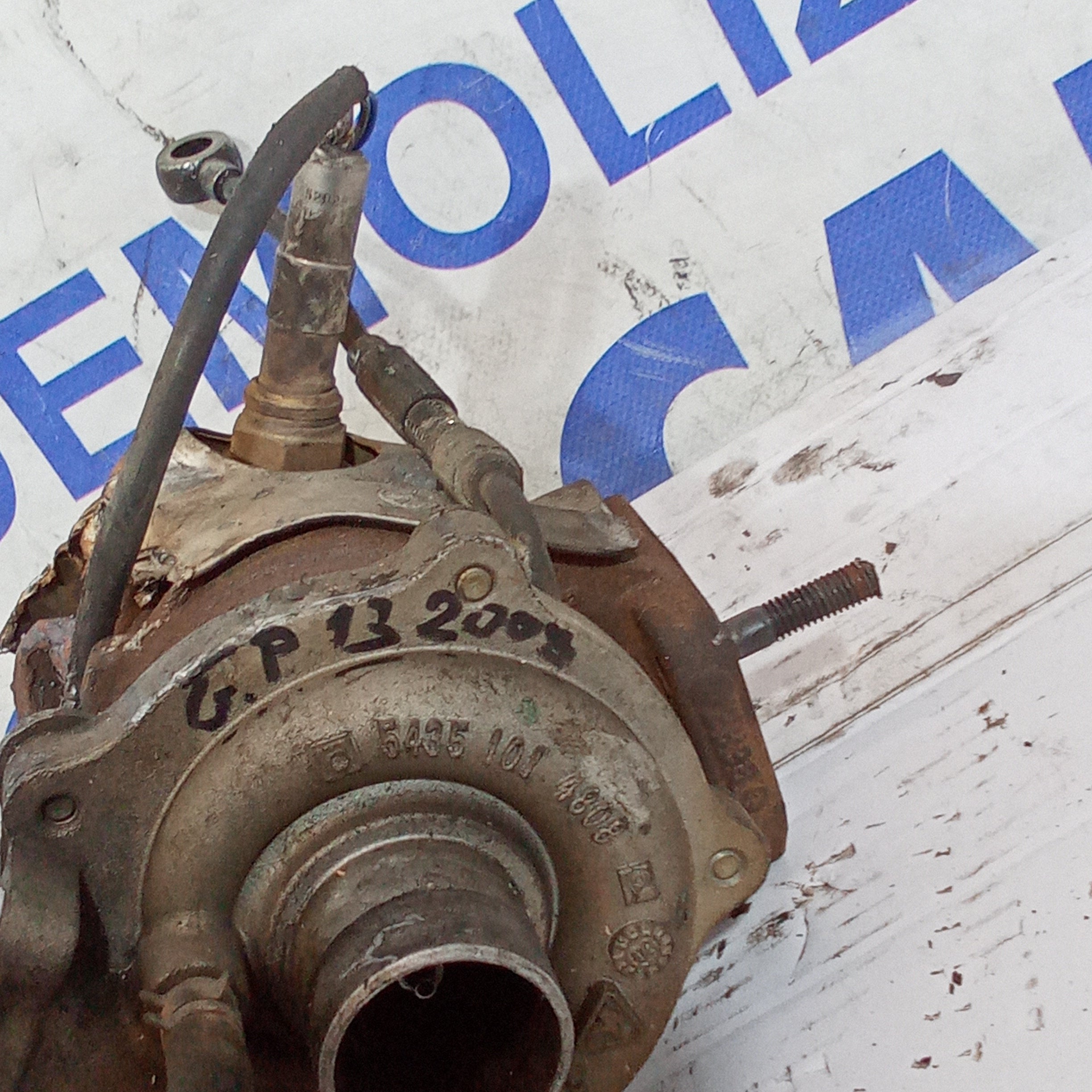 turbina fiat grande punto 1.3 mjt 2^serie anno 2008 codice54351014808