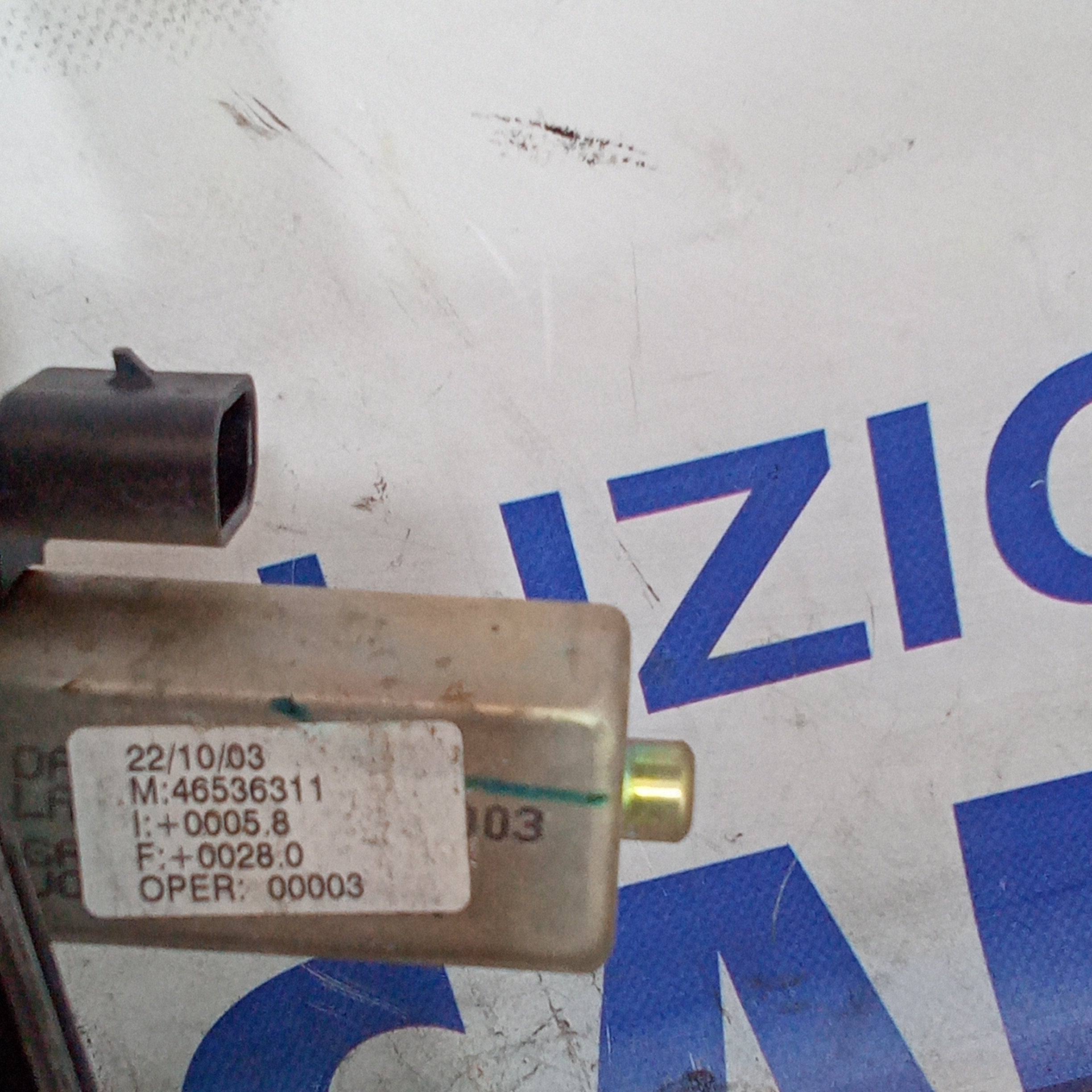 motorino alzavetri anteriore destro fiat punto anno 1998/2005 codice M:46536311