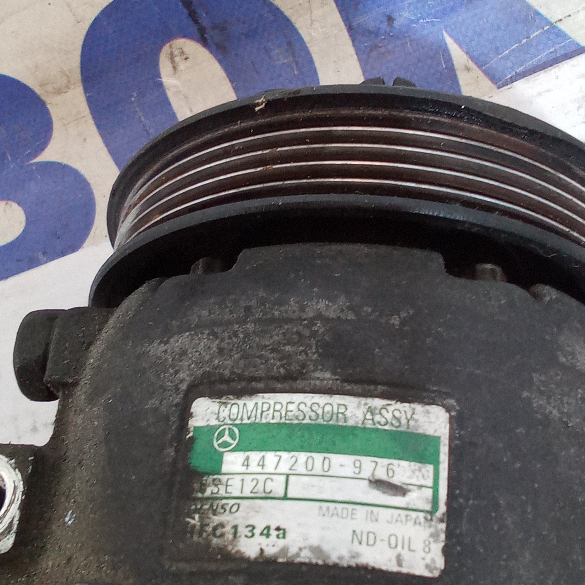 compressore aria condizionata mercedes classe A 1^serie anno 2000 codice 447200-976