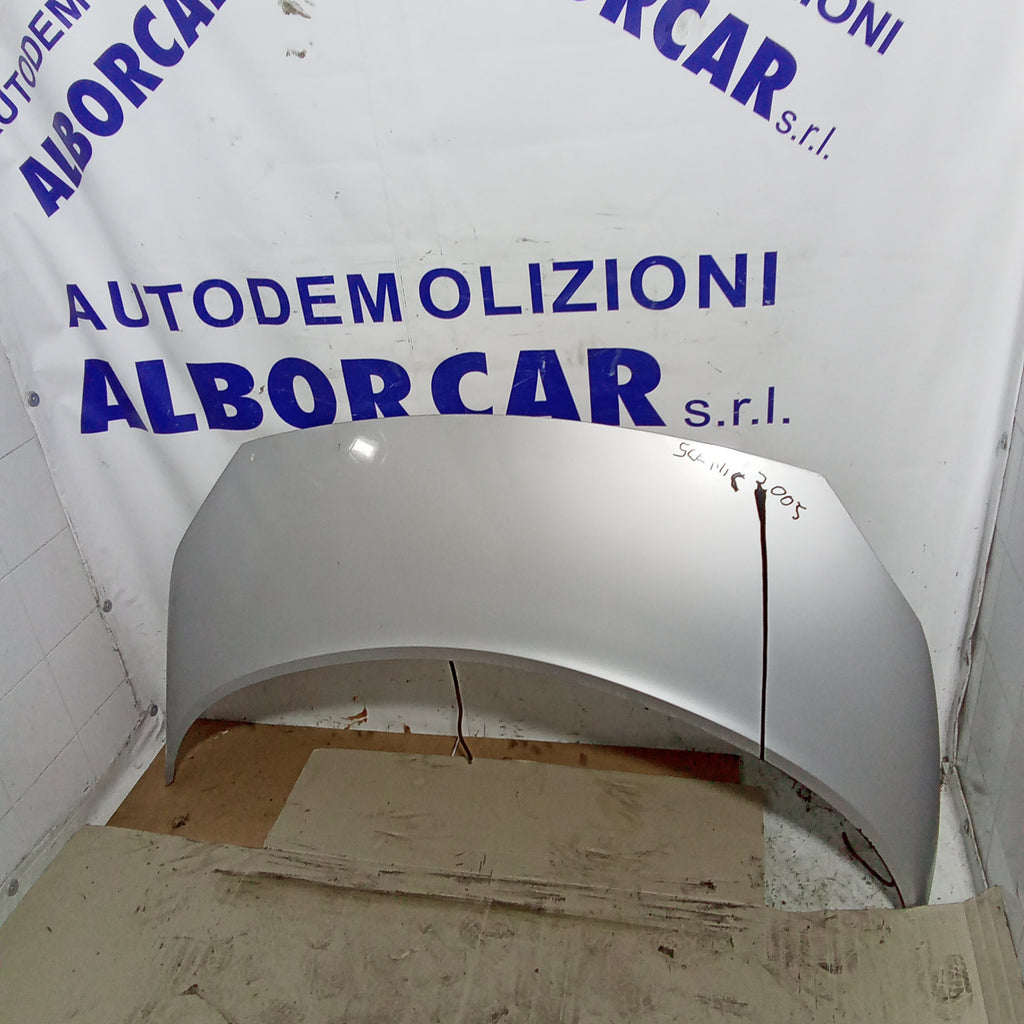cofano motore anteriore renault scenic anno 2005
