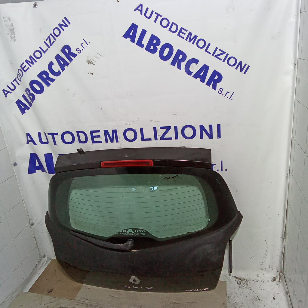 cofano baule posteriore renault clio anno 2007