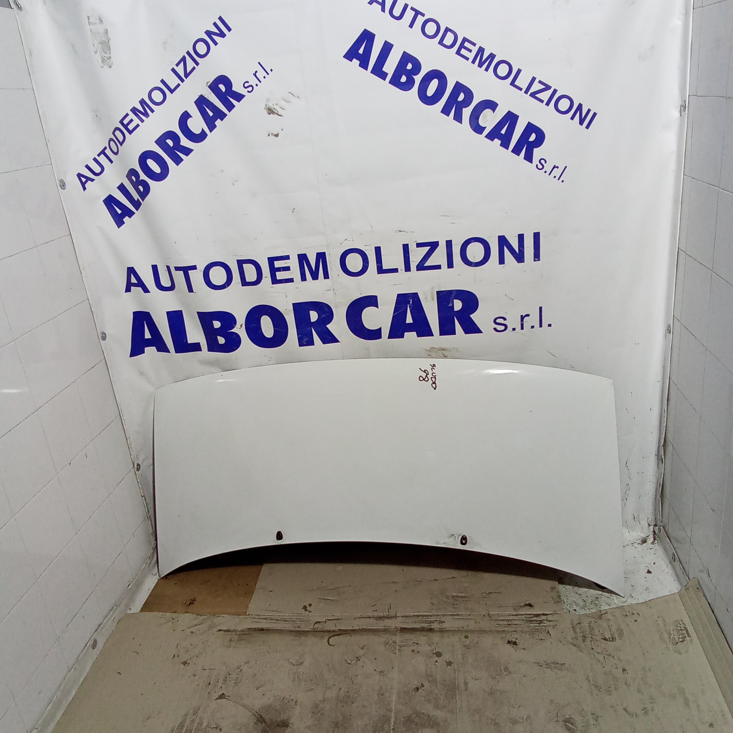 cofano motore anteriore fiat scudo anno 1998