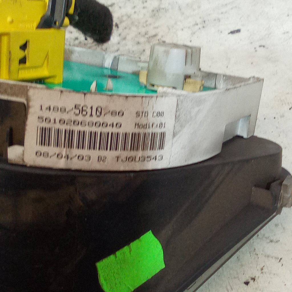 Quadro strumenti/contachilometri fiat scudo 1.9 diesel anno 1998 codice 1488561080