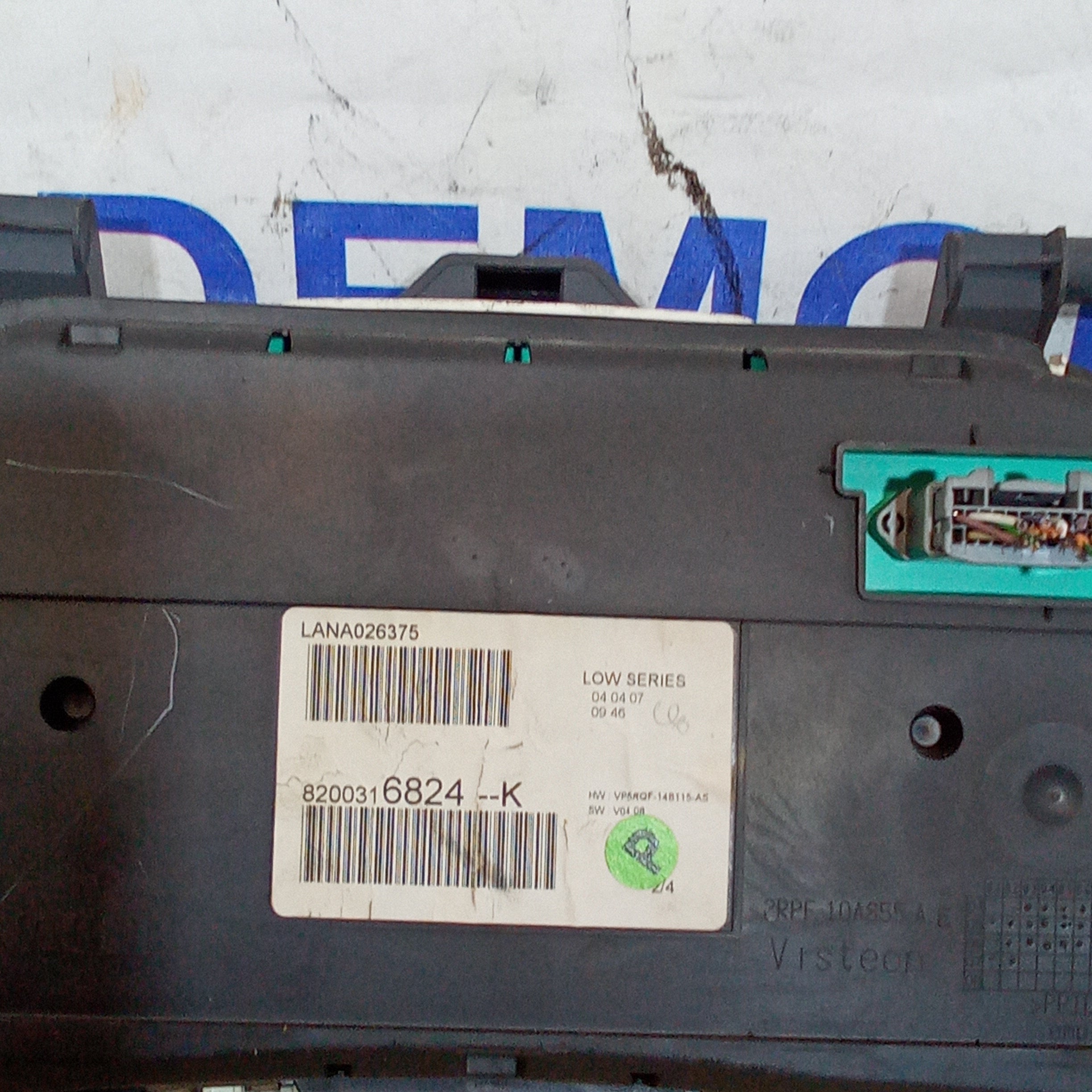 Quadro strumenti/contachilometri renault clio 1.5 cdi anno 2007 codice 8200316824