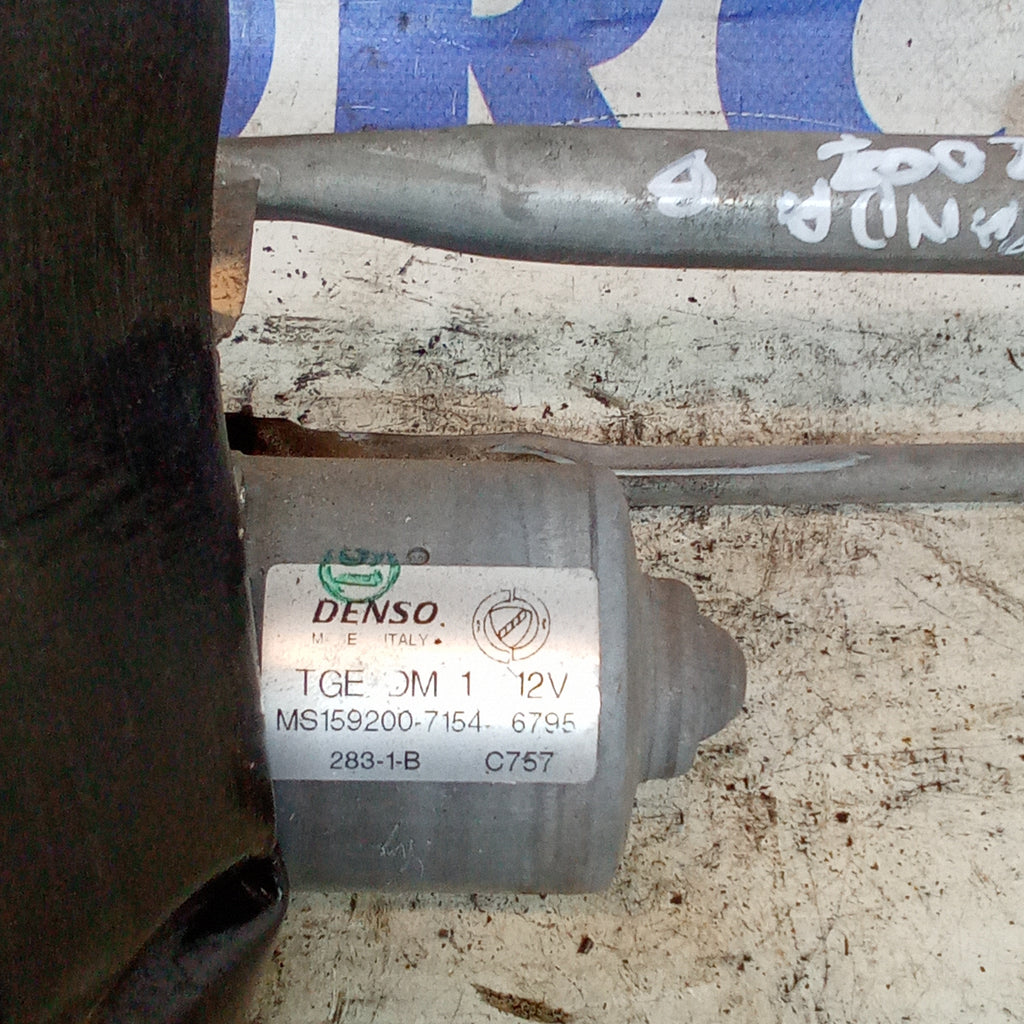 Motorino tergicristalli anteriore fiat panda anno 2007