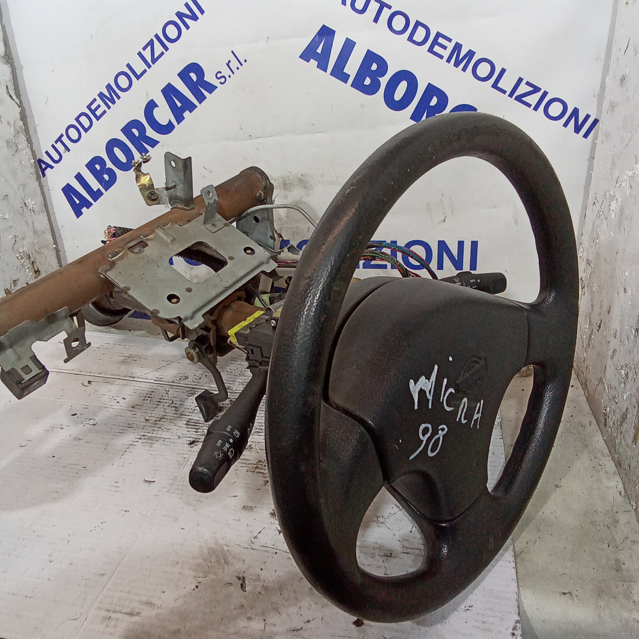 canna piantone sterzo nissan micra 1.5 diesel anno 1998 codice 36832Ao/4G7