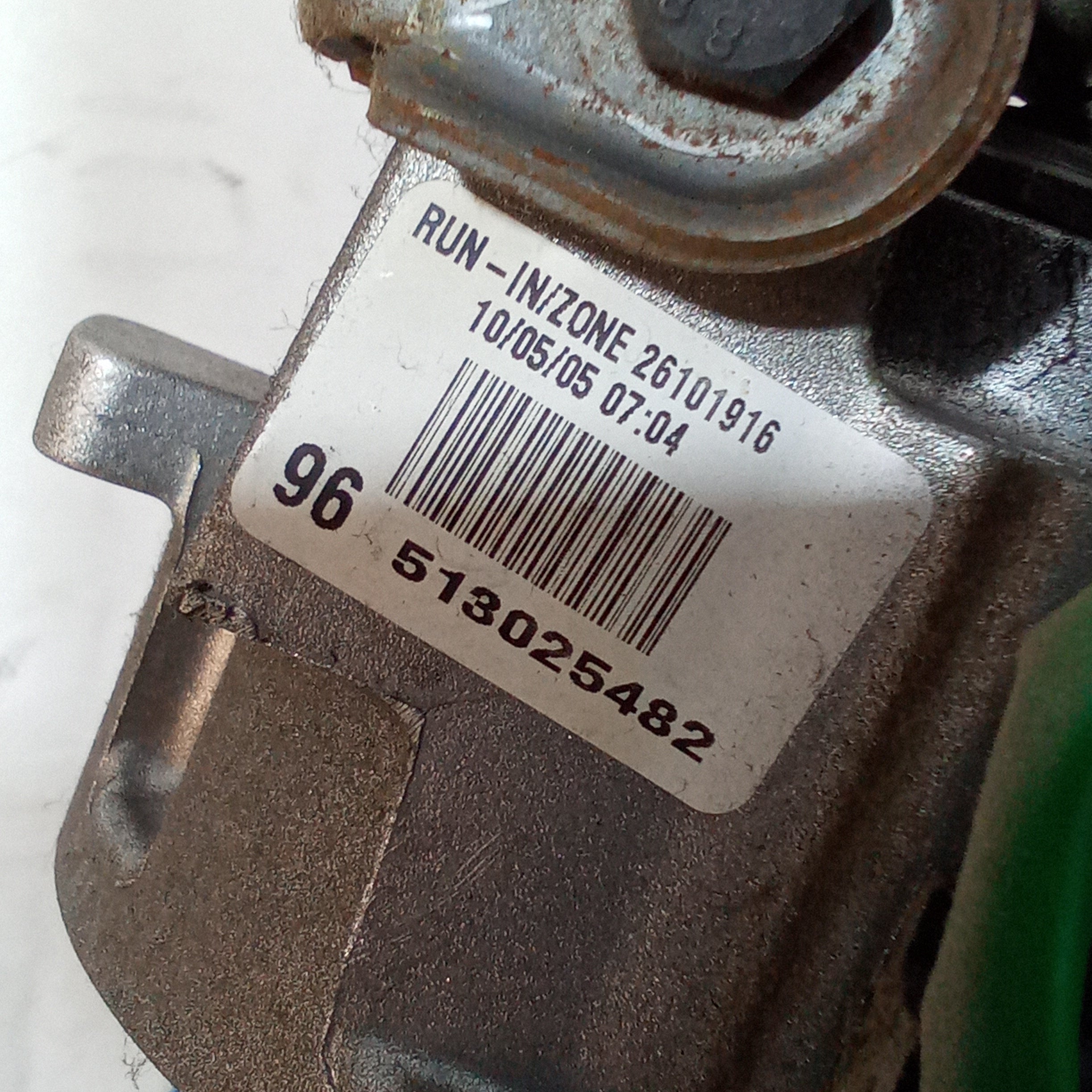 piantone canna sterzo (completo) fiat panda anno 2007 codice FIAT169REL