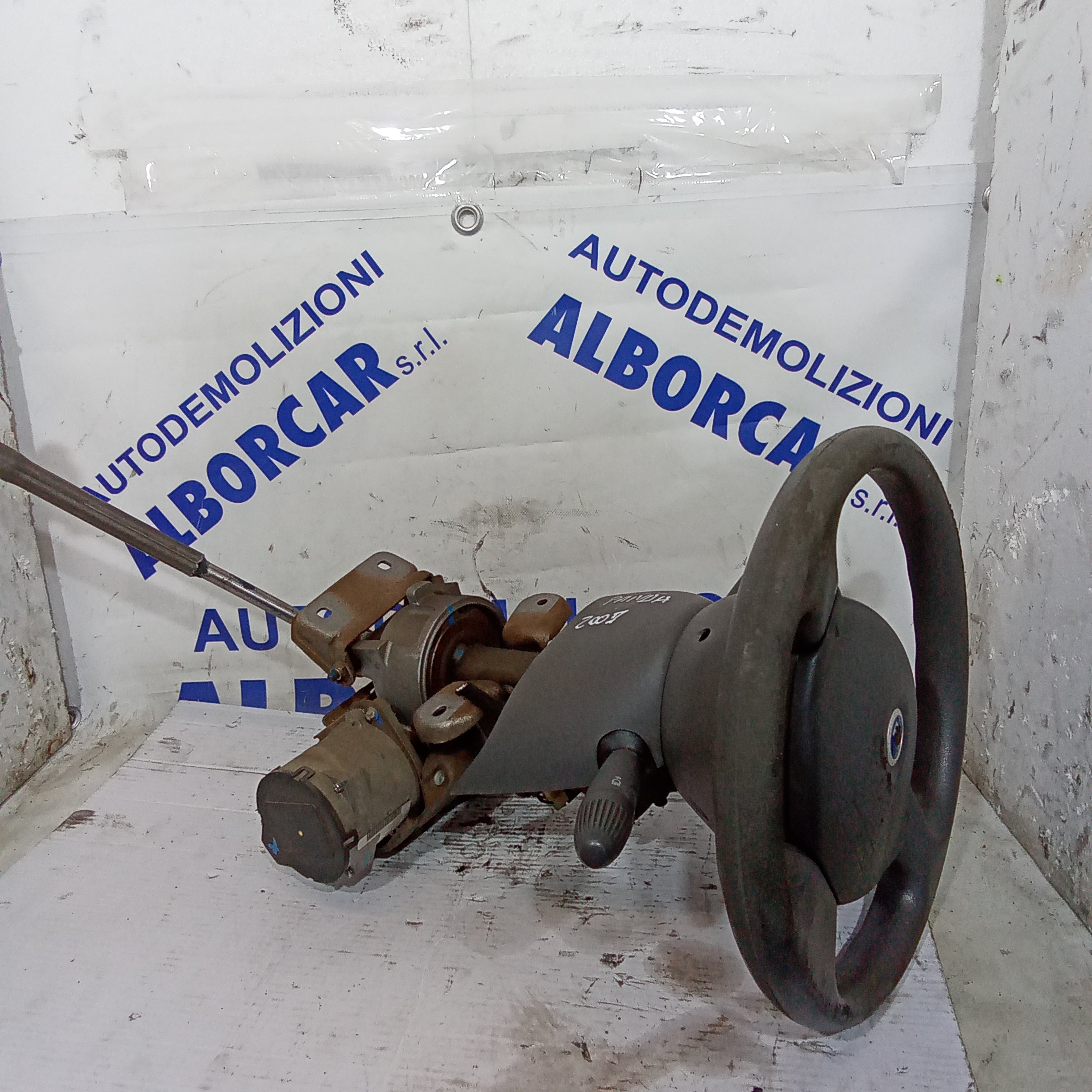 piantone canna sterzo (completo) fiat panda anno 2007 codice FIAT169REL