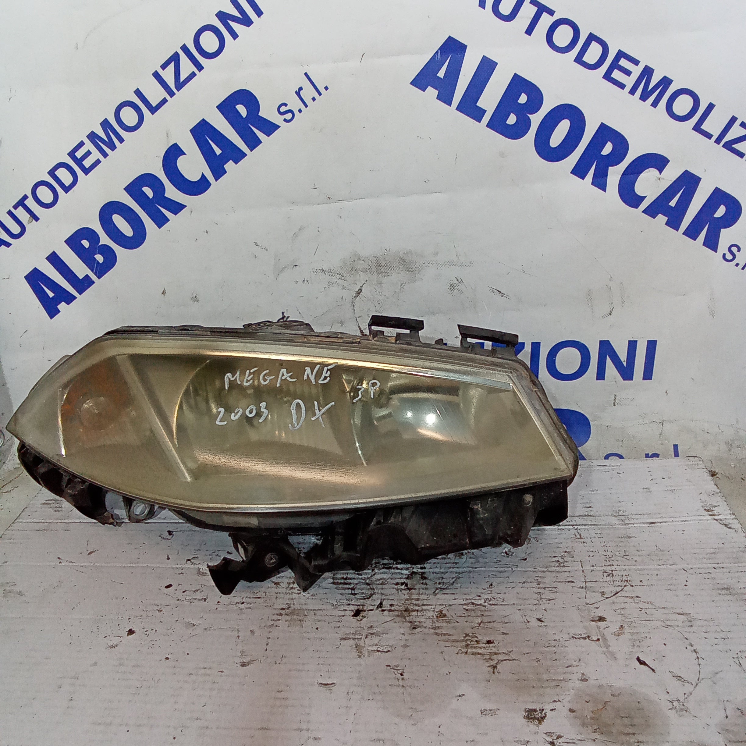 fanale faro anteriore destro renault megane 3 porte anno 2003