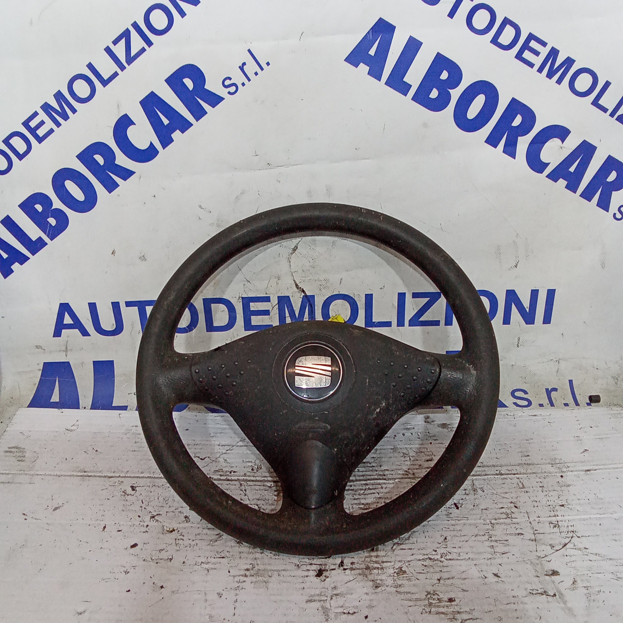 Steering wheel for Seat Arosa, year 2002