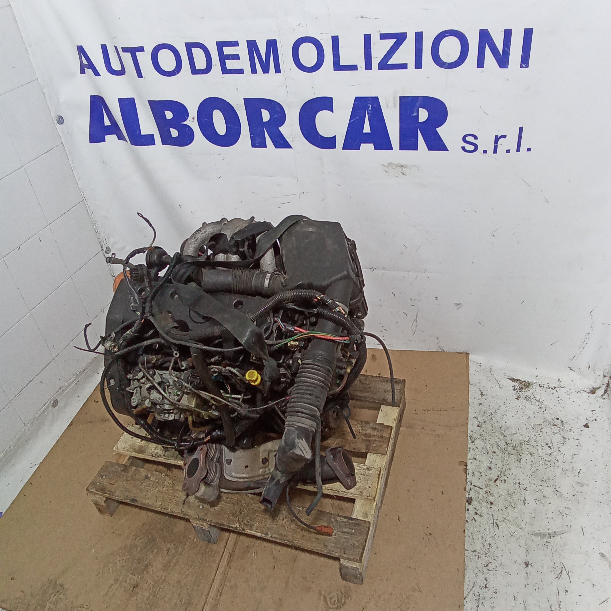 Peugeot 106 1.5 diesel engine (complete) year 1997 mileage 155000 engine code VJZ