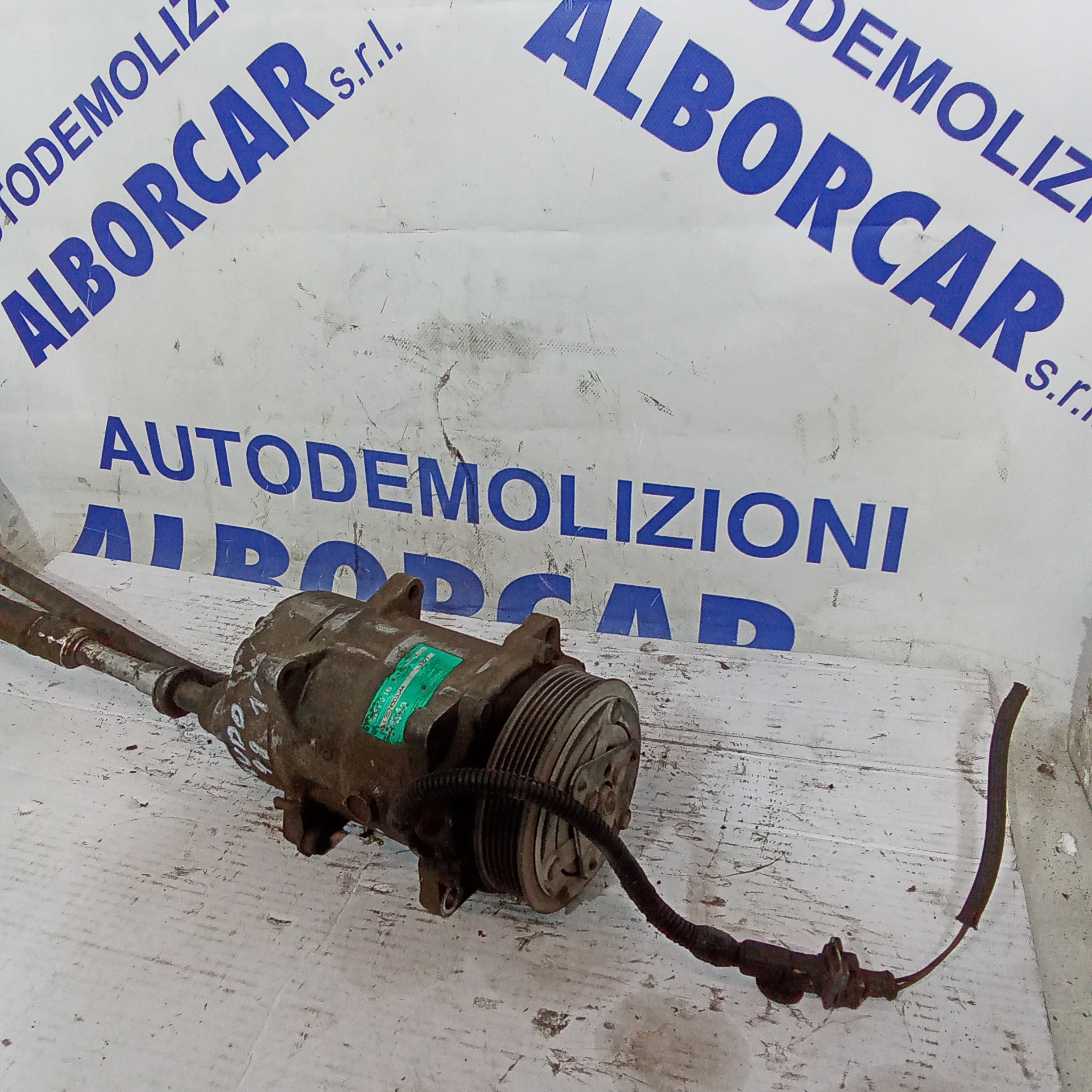 Fiat Scudo 2.0 JTD 1998 air conditioning compressor code 1227