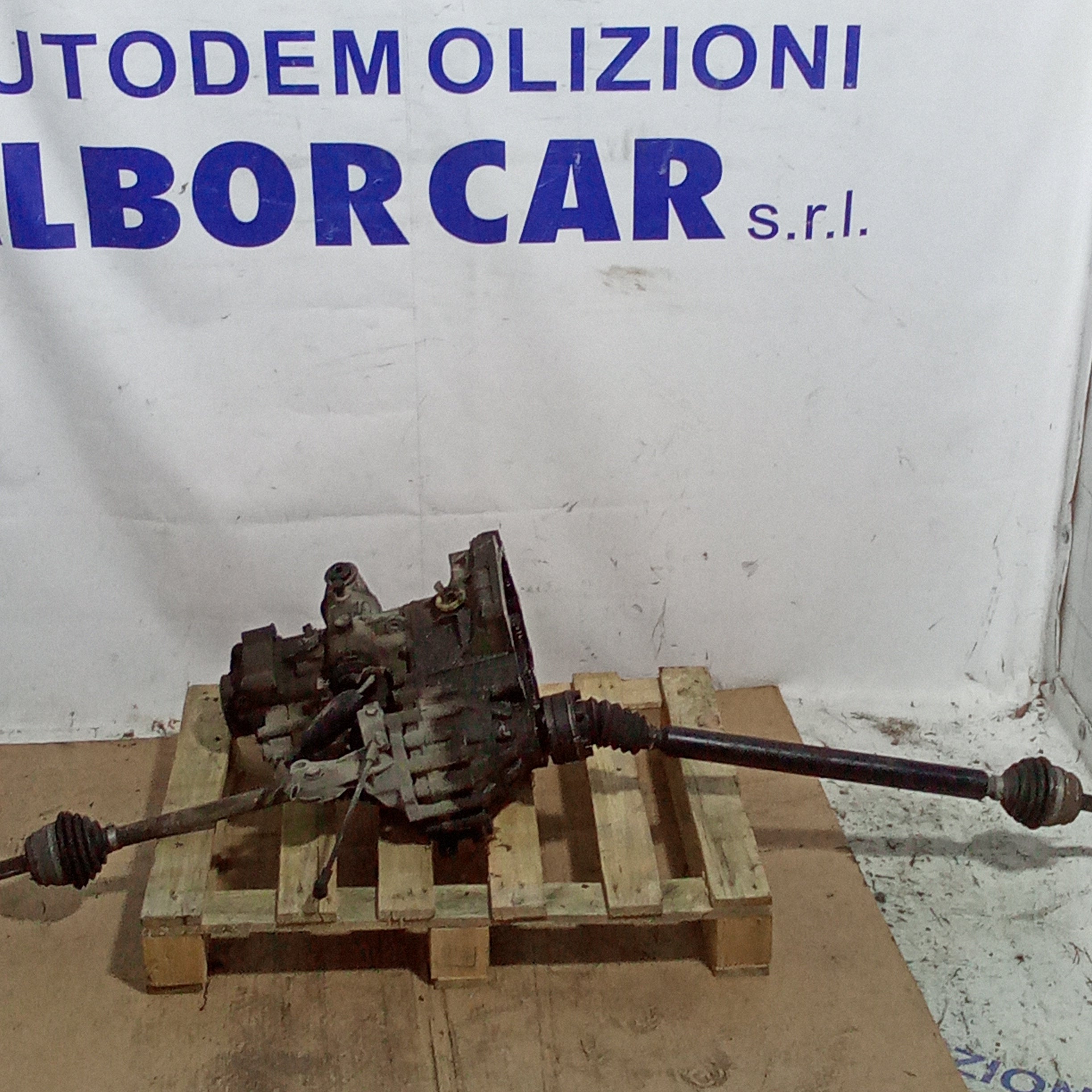 complete gearbox fiat scudo 2.0 jtd year 1998