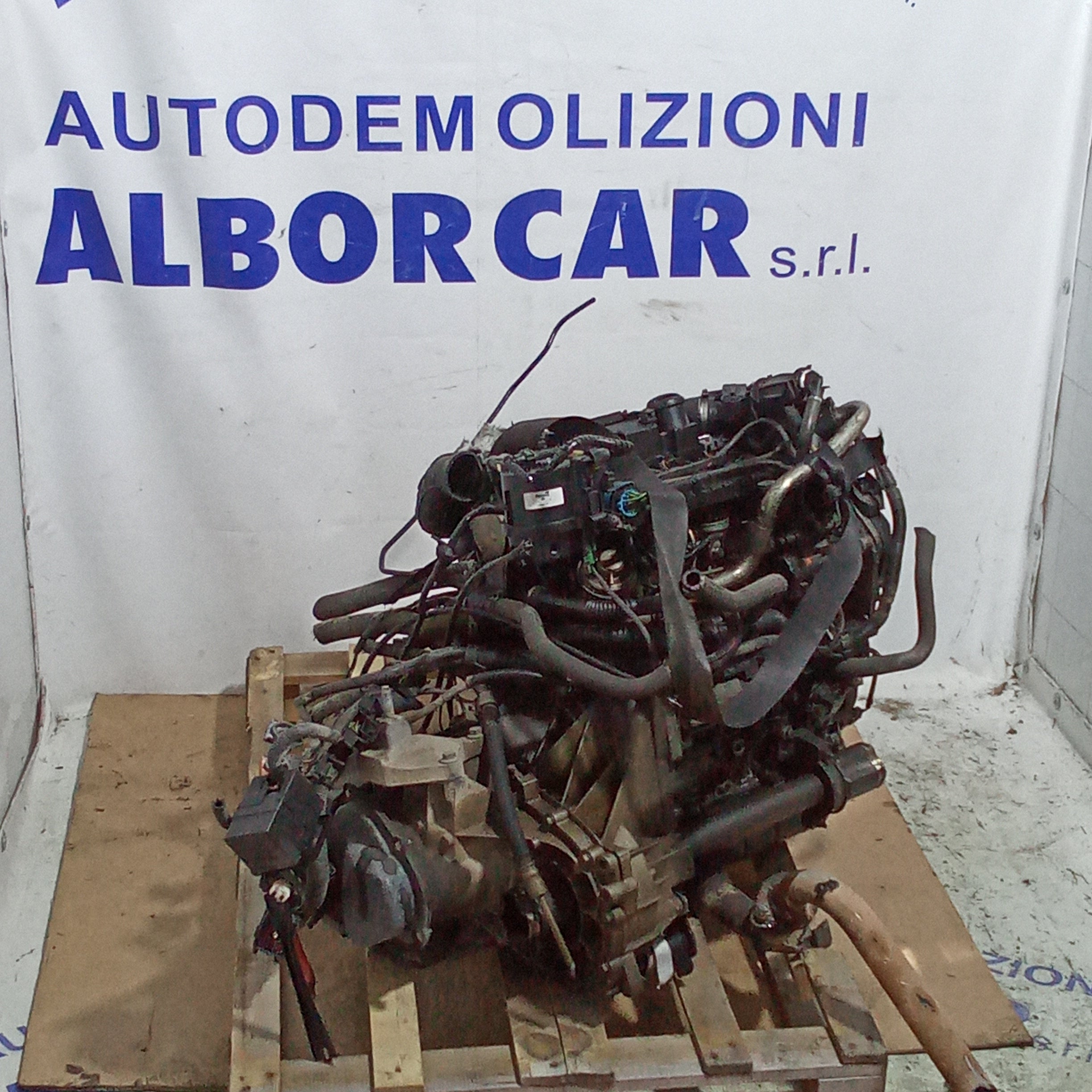 ford fiesta 1.4tdci engine (complete) year 2010 mileage 140000 engine code F6JD