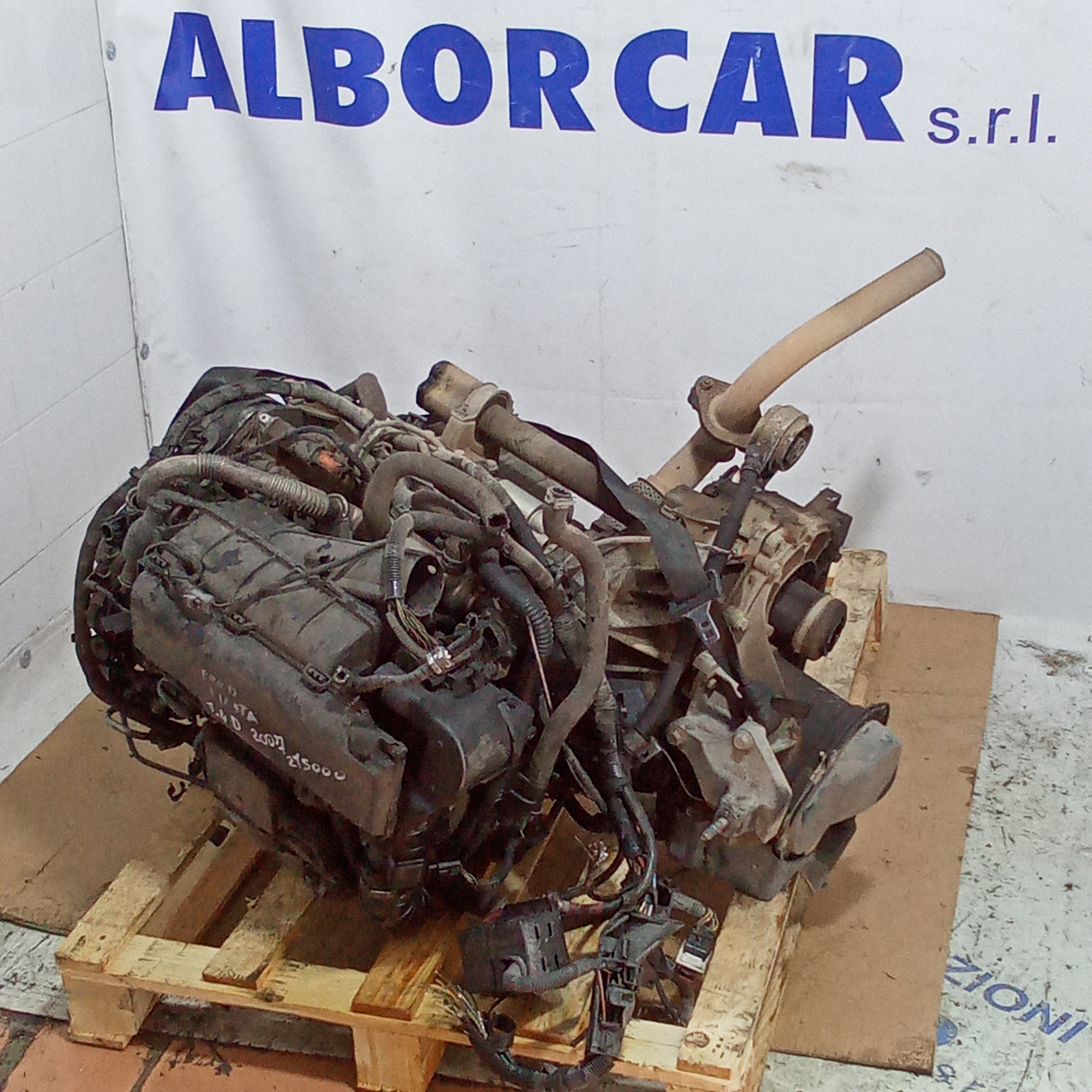 Ford Fiesta 1.4 TDCI engine (complete) year 2007 mileage 215,000 engine code F6JA