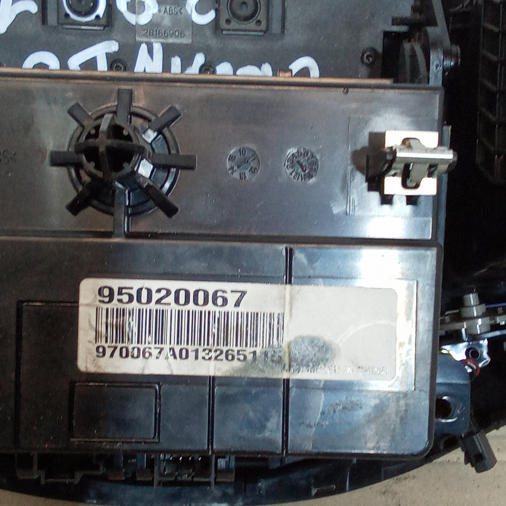 Chevrolet Orlando 2011 climate control unit, part number 95020067