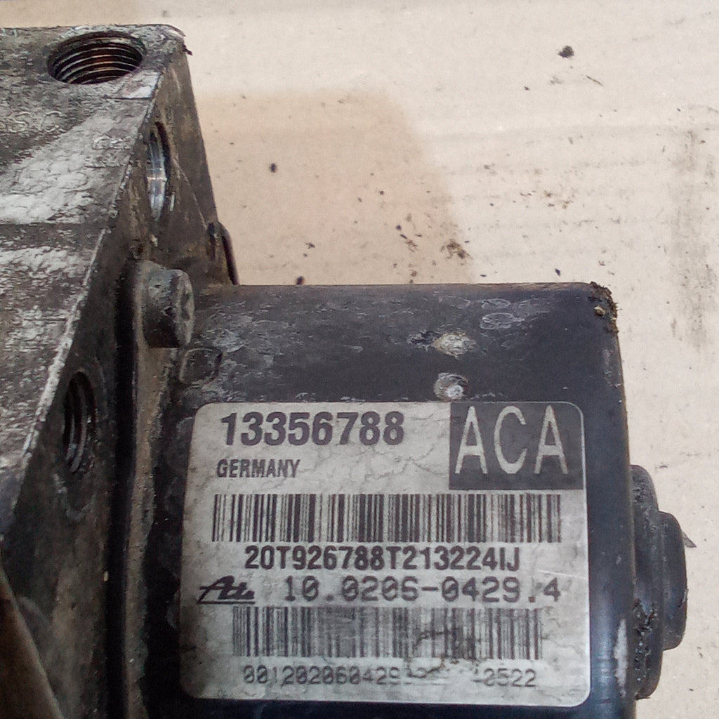 ABS control unit Chevrolet Orlando 2.0d year 2011 code 13356788