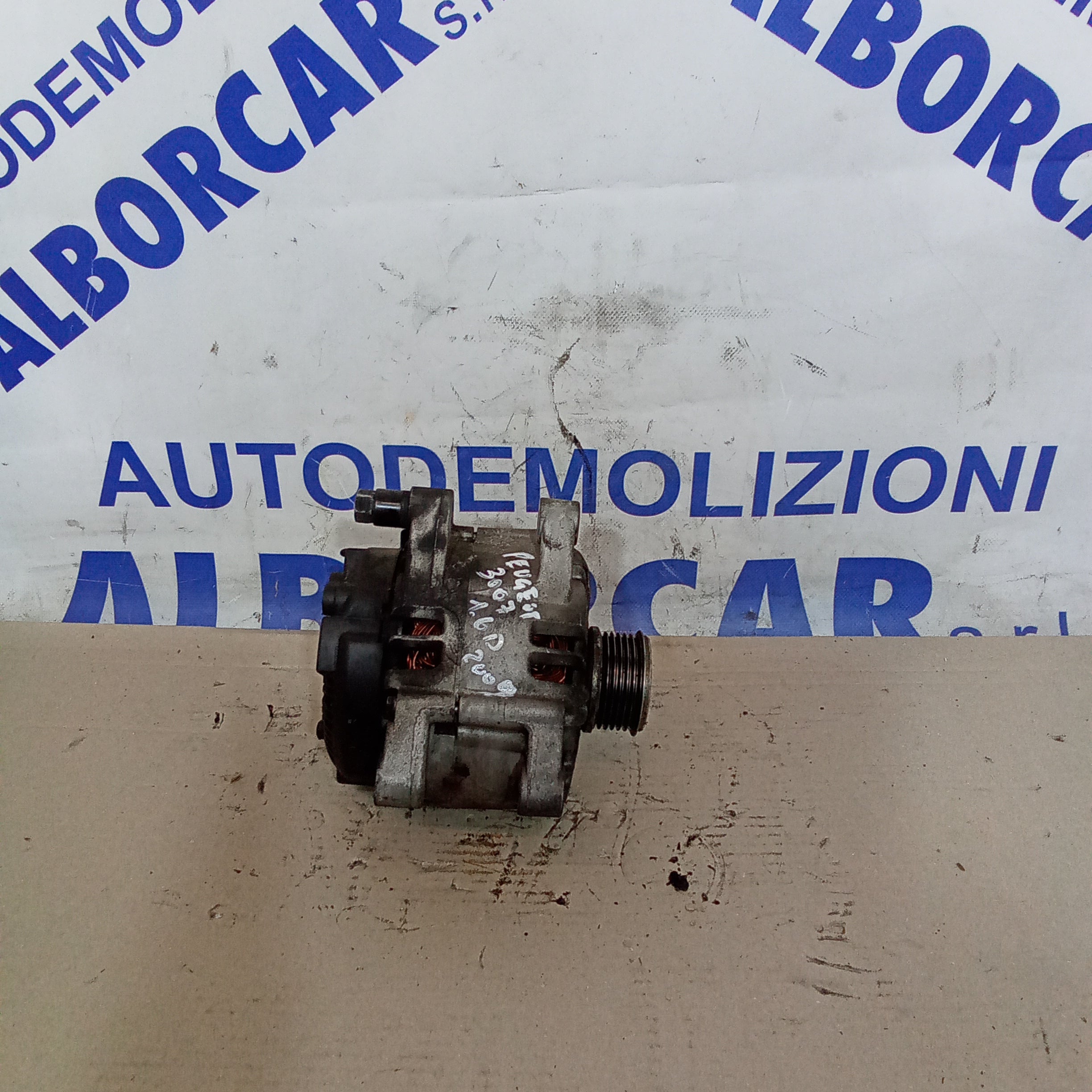 alternator peugeot 3008 1.6 diesel year 2009 code 9665617780