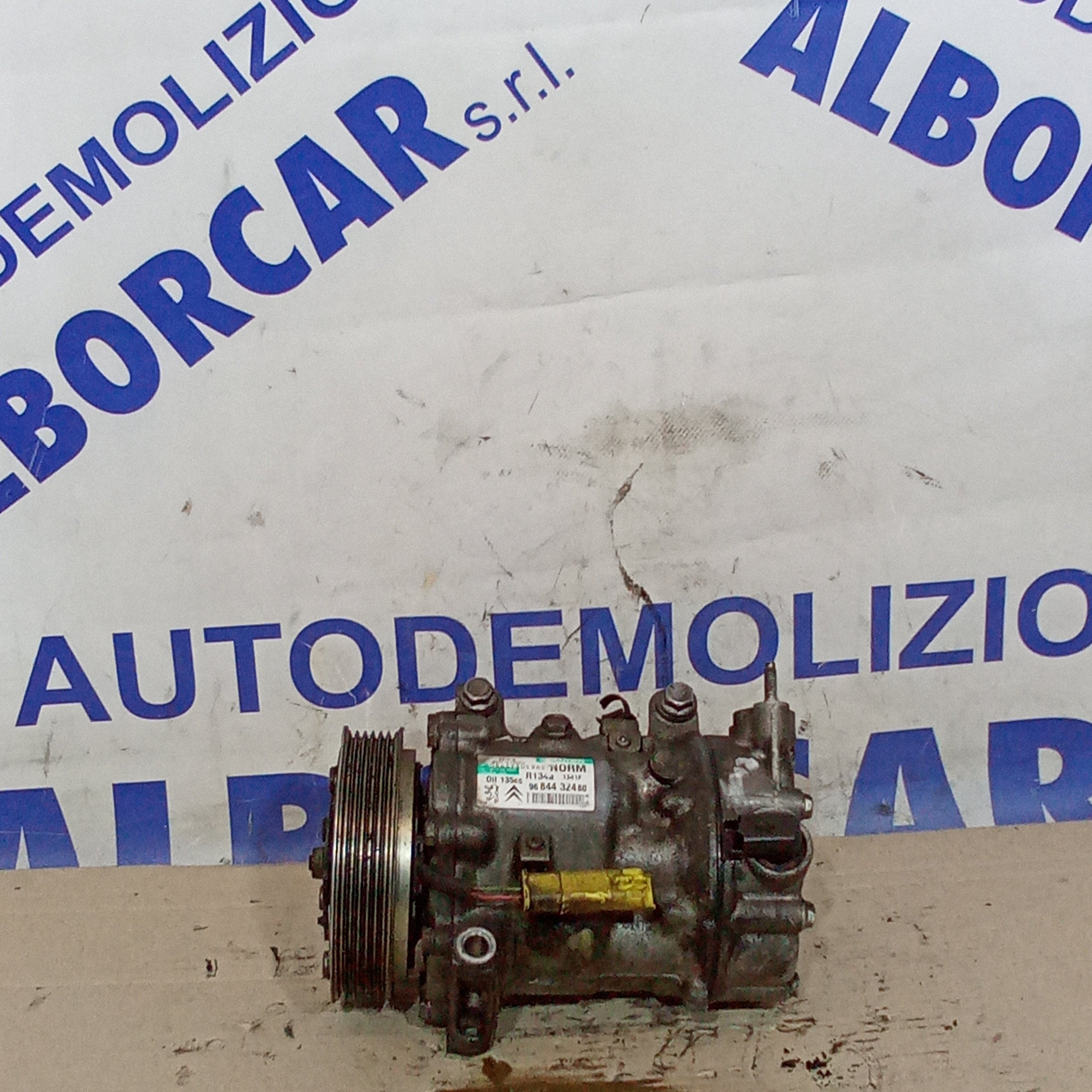 air conditioning compressor peugeot 3008 1.6 diesel year 2009 code 08647305962